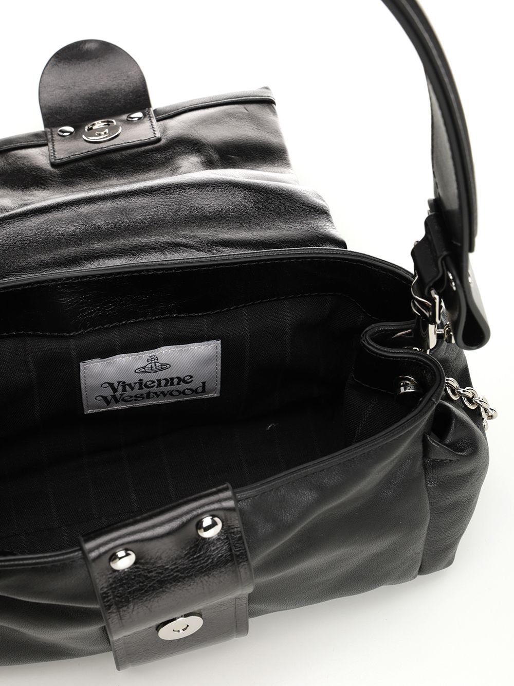 "Hazel Treasure" leather bag 4602000PWL00BXN401 (Vivienne Westwood / ボディ・ベルトバッグ ) | Vivienne Westwood (ヴィヴィアン・ウェストウッド)(3)