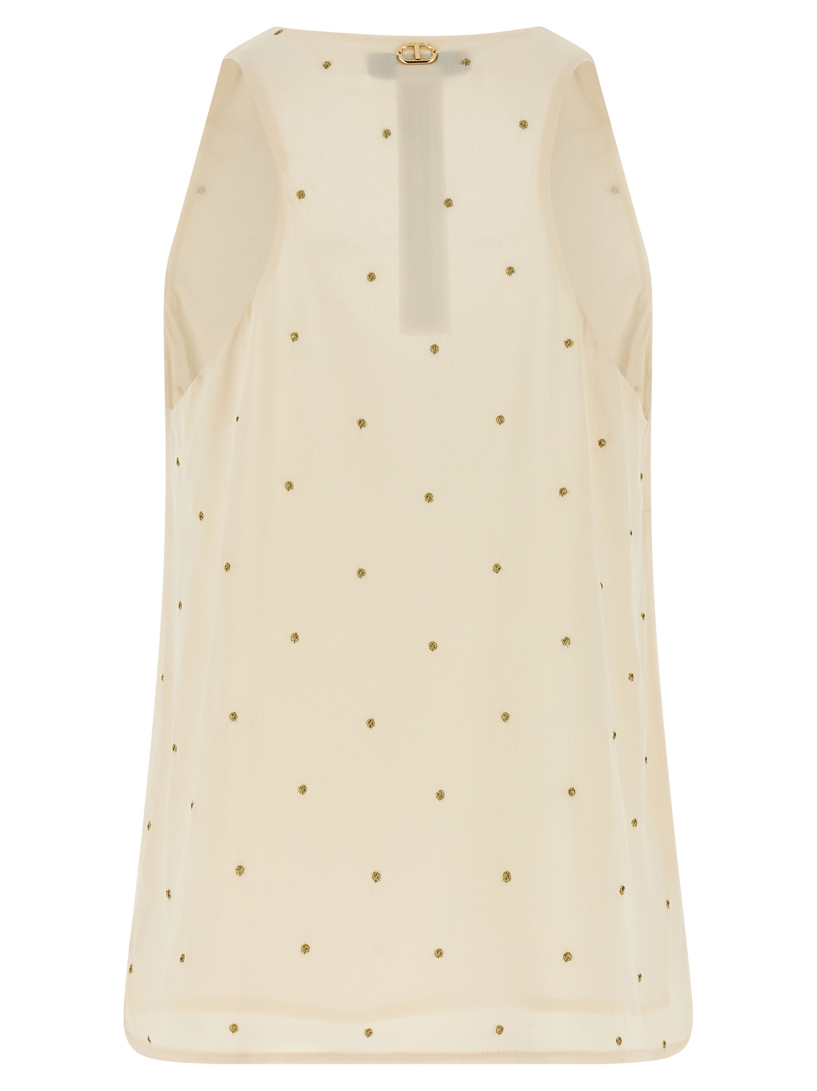 Lurex embroidery tank top 252TP203407222 (TWINSET / タンクトップ・キャミソール ) | TWINSET (ツインセット)(1)