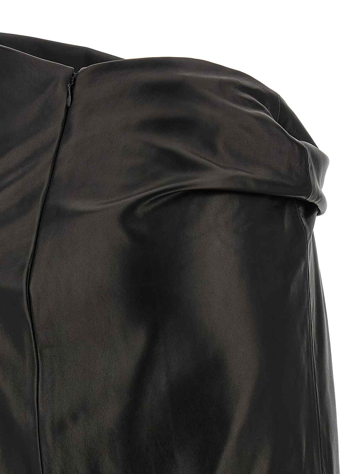 Plong Nappa Skirt 370566900555 (ALBERTA FERRETTI / スカート ) | ALBERTA FERRETTI (アルベルタ フェレッティ)(3)