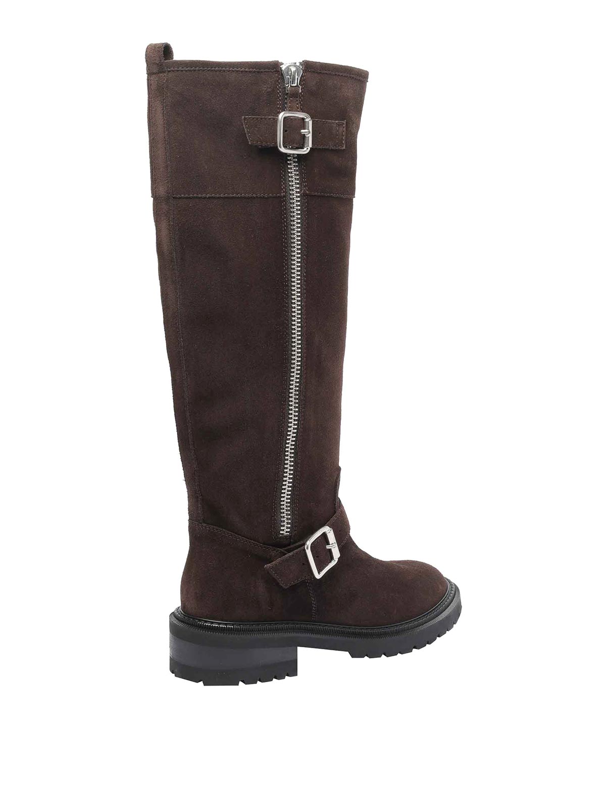 Brown Buckles Boots 4280RL012TESTADIMORO (Via Rome 15 / ブーツ ) | Via Rome 15 (ヴィアローマ クインディチ)(2)