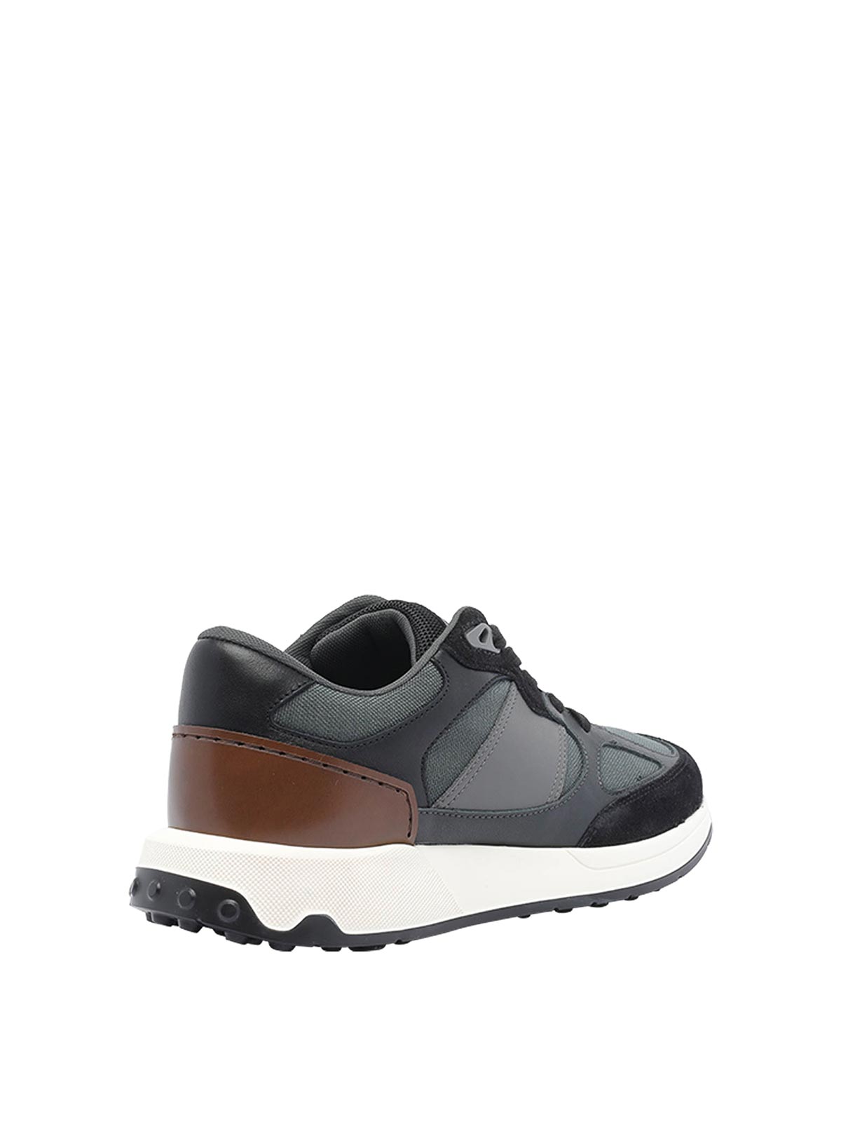 Grey Leather And Technical Fabric Sneakers XXM63K0JN90UKZRXU6 (Tod's / スニーカー ) | Tod's (トッズ)(2)