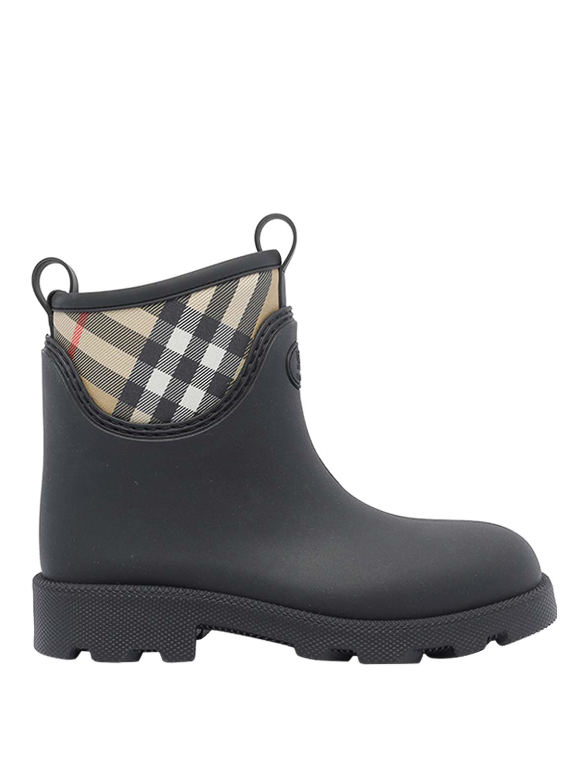 Black Marsh Stamp Booties 8111712 (Burberry / ブーツ ) | Burberry (バーバリー)