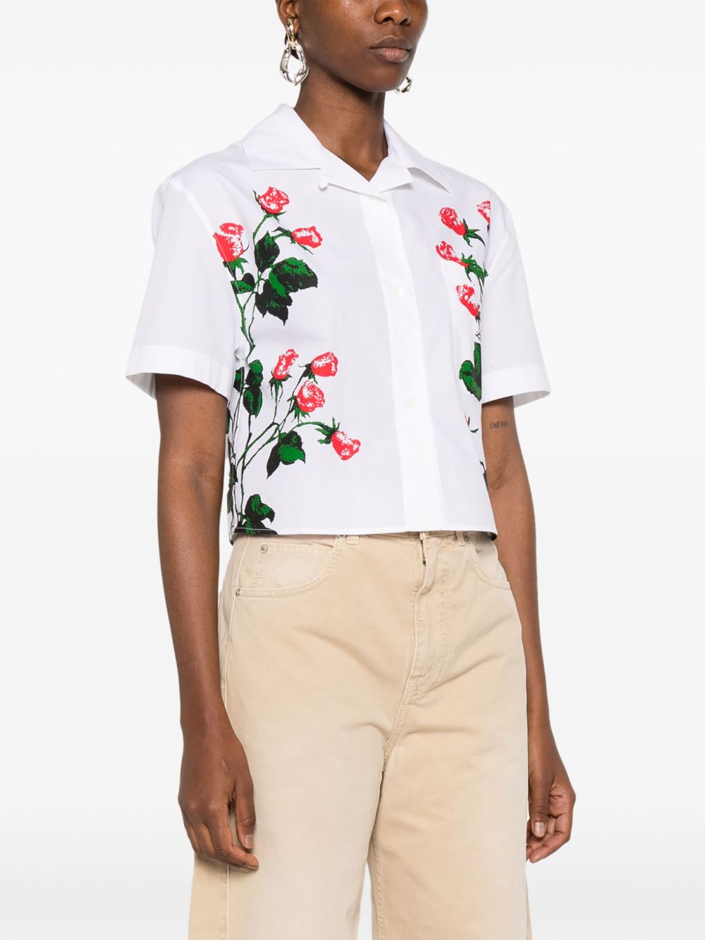 LOEWE PAULA'S IBIZA Shirts White S616Y05X362100 (LOEWE / シャツ・ブラウス ) | LOEWE (ロエベ)