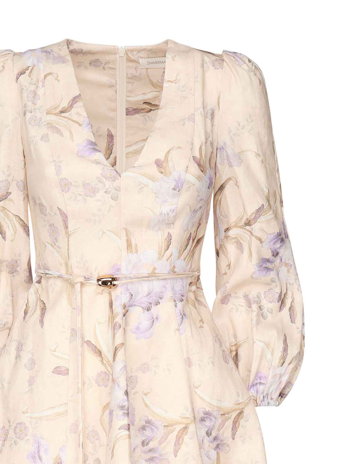 Eden Midi Dress 0872DF242NATIRIS (ZIMMERMANN / ワンピース・ドレス・オールインワン ) | ZIMMERMANN (ジマーマン)(2)