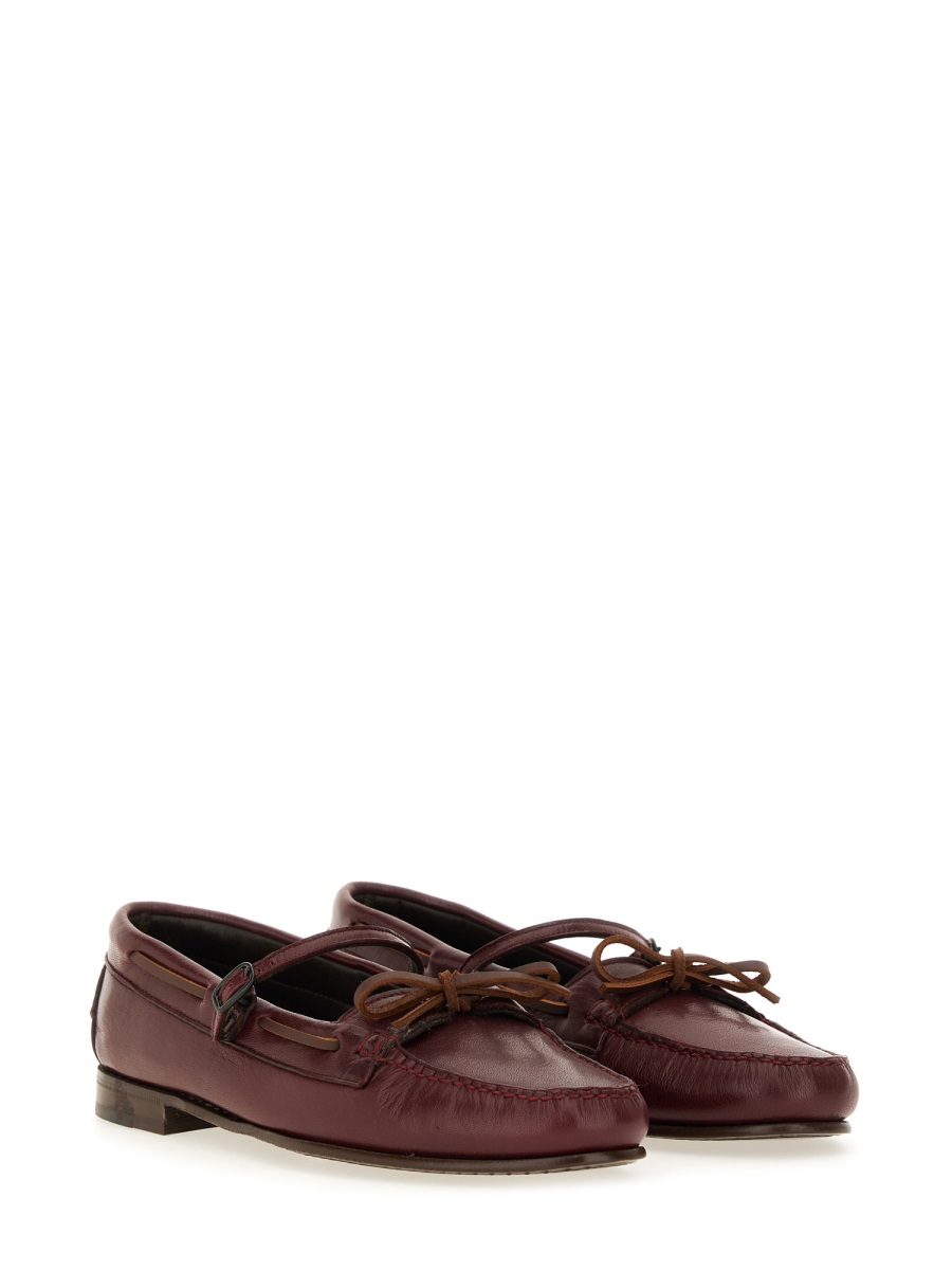MOCCASIN "MARY JANE LOREA SUPPLE SHINY" LOSSWFA250077BURGUNDY (HEREU / ローファー ) | HEREU (へリュー)(1)