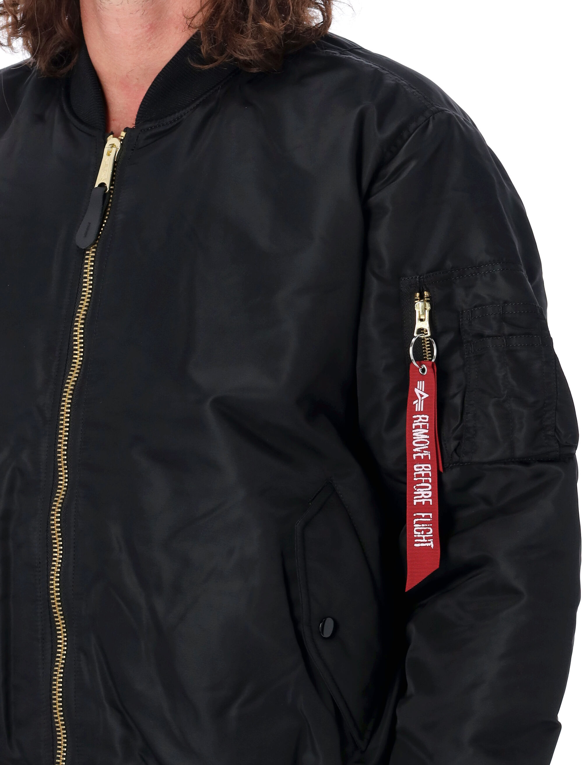 ALPHA INDUSTRIES Coats Black 10010103 (ALPHA INDUSTRIES / カジュアルジャケット ) | ALPHA INDUSTRIES (アルファ インダストリーズ)(2)