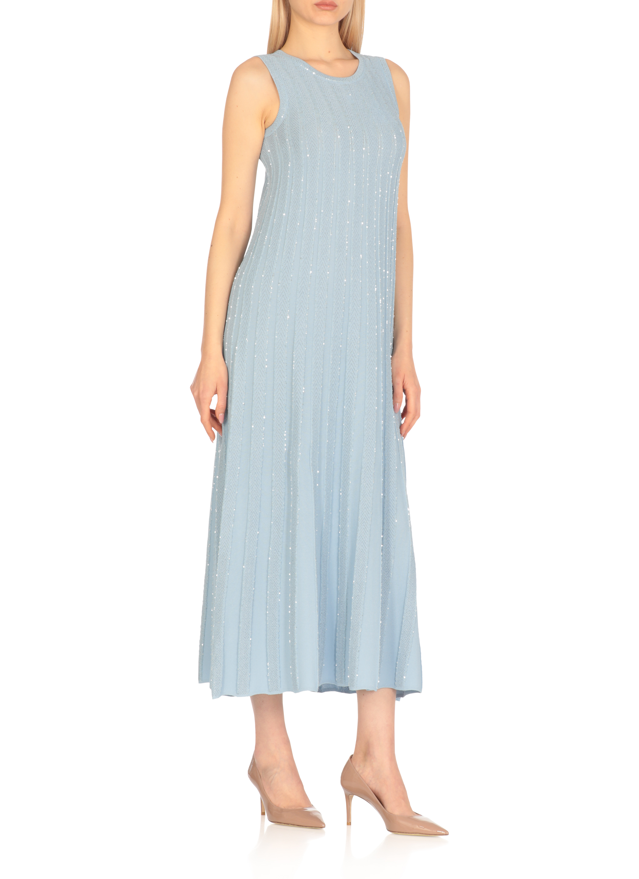 D.EXTERIOR Dresses Light Blue 6002817CIE (D.EXTERIOR / ワンピース・ドレス・オールインワン ) | D.EXTERIOR (ディーエクステリア)