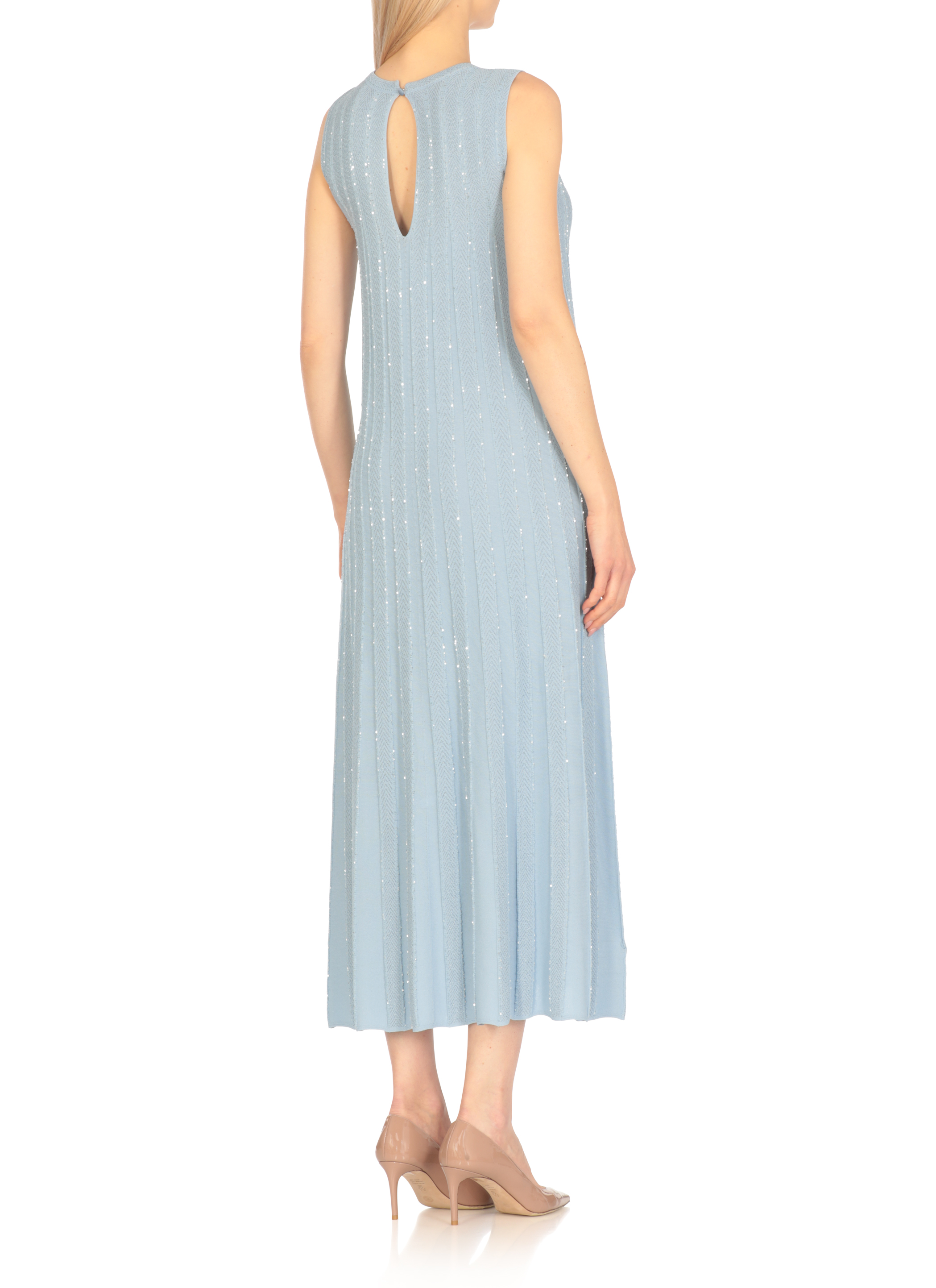D.EXTERIOR Dresses Light Blue 6002817CIE (D.EXTERIOR / ワンピース・ドレス・オールインワン ) | D.EXTERIOR (ディーエクステリア)(2)