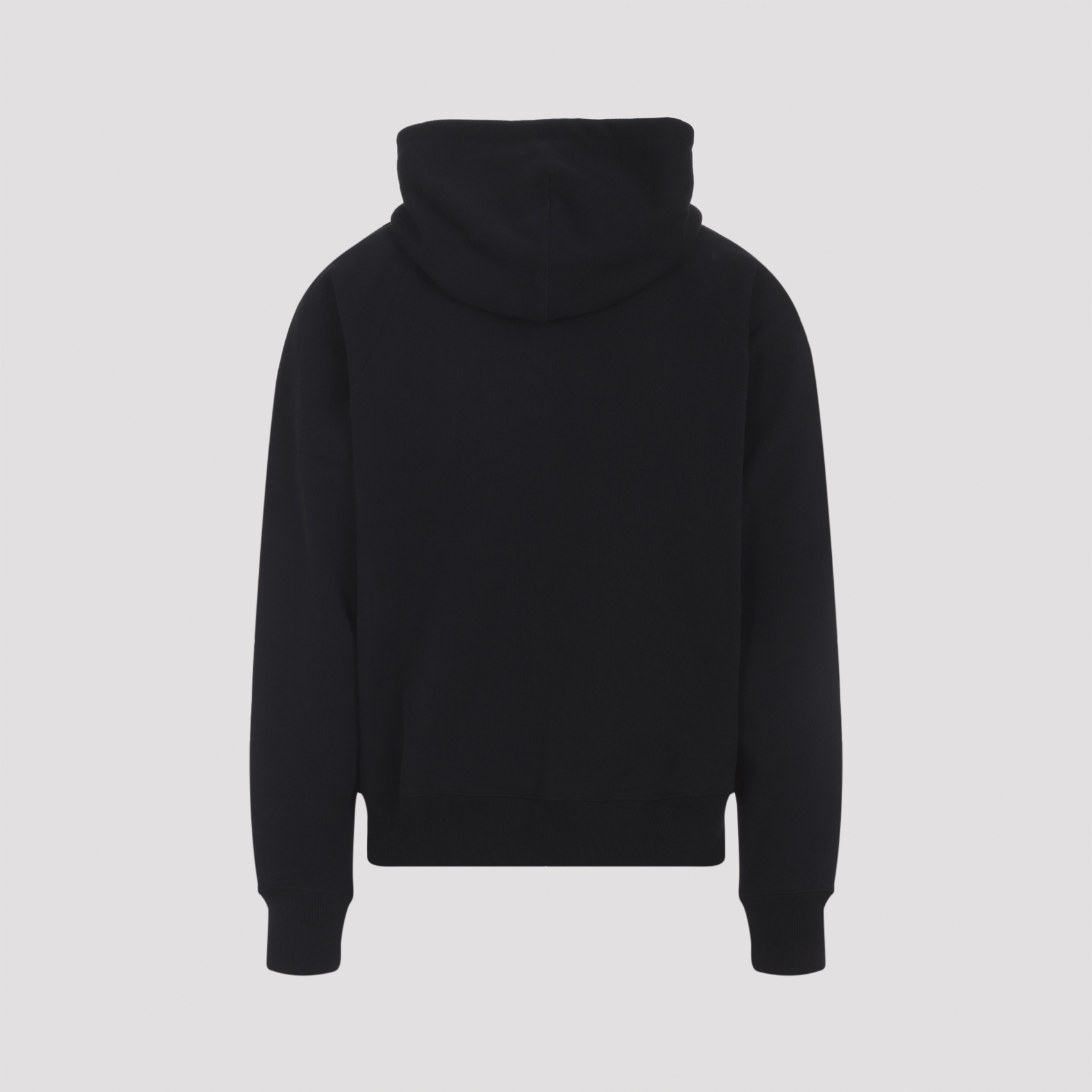 Black cotton sweatshirt USW770747001 (AMI Paris / スウェット・フーディー ) | AMI Paris (アミパリス)(2)