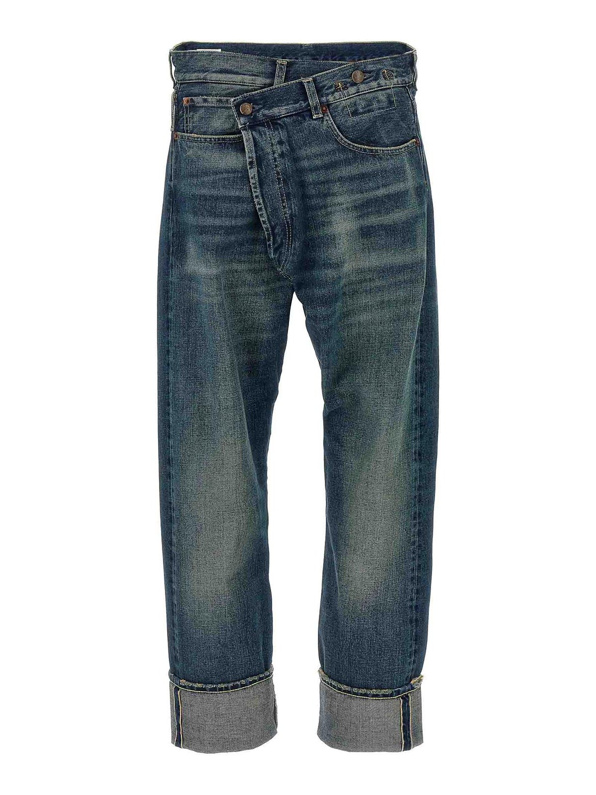 Cuffed Crossover Jeans R13WD193D341A (R13 / ジーンズ ) | R13 (アールサーティーン)