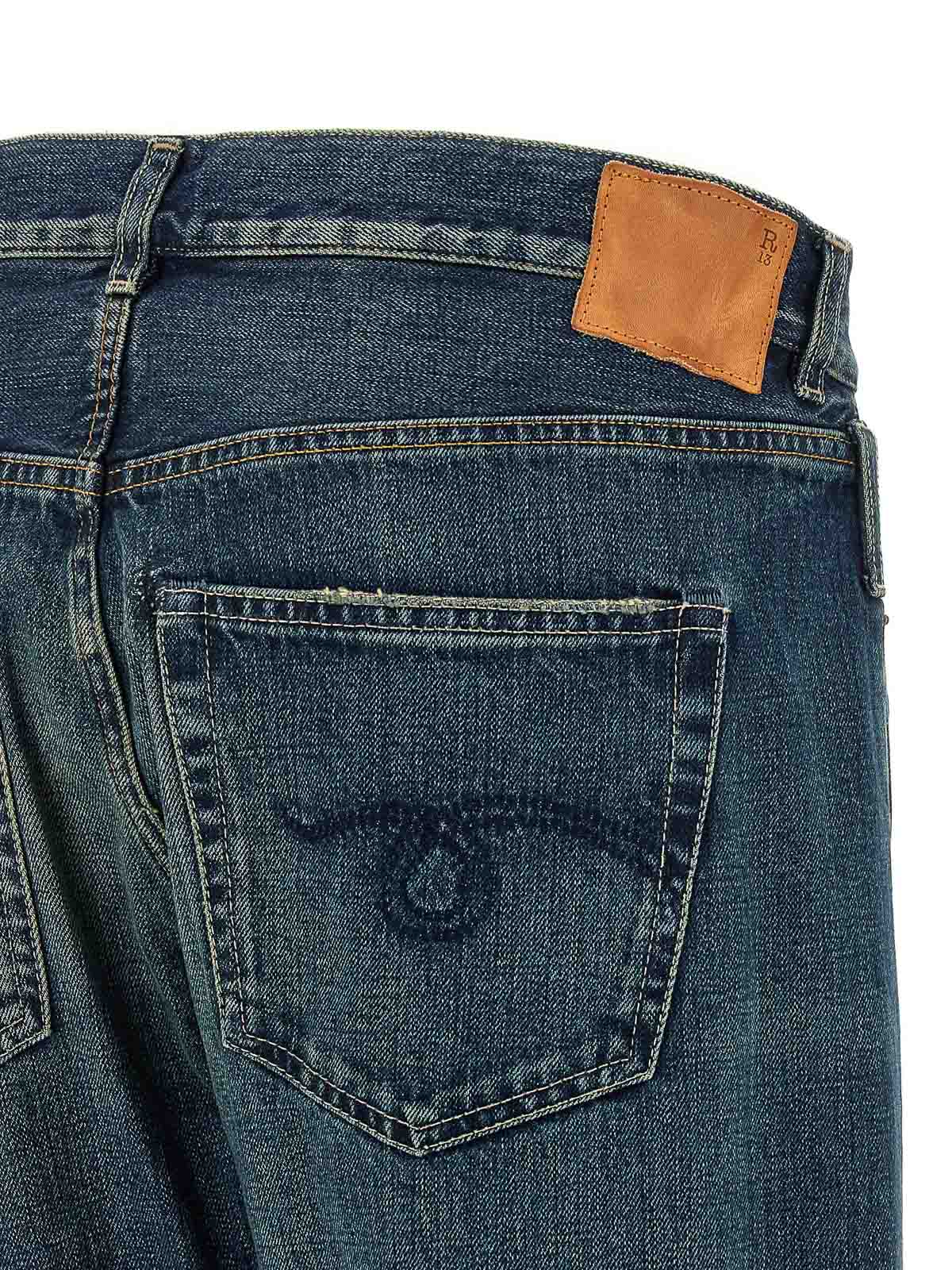 Cuffed Crossover Jeans R13WD193D341A (R13 / ジーンズ ) | R13 (アールサーティーン)(3)