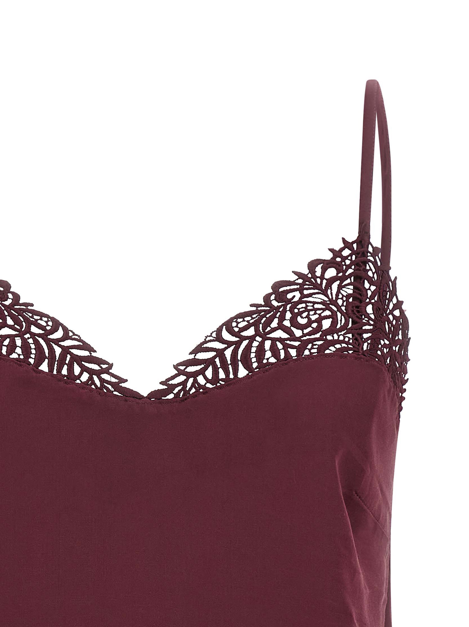 Satin lace top 252TP248105609 (TWINSET / タンクトップ・キャミソール ) | TWINSET (ツインセット)(2)