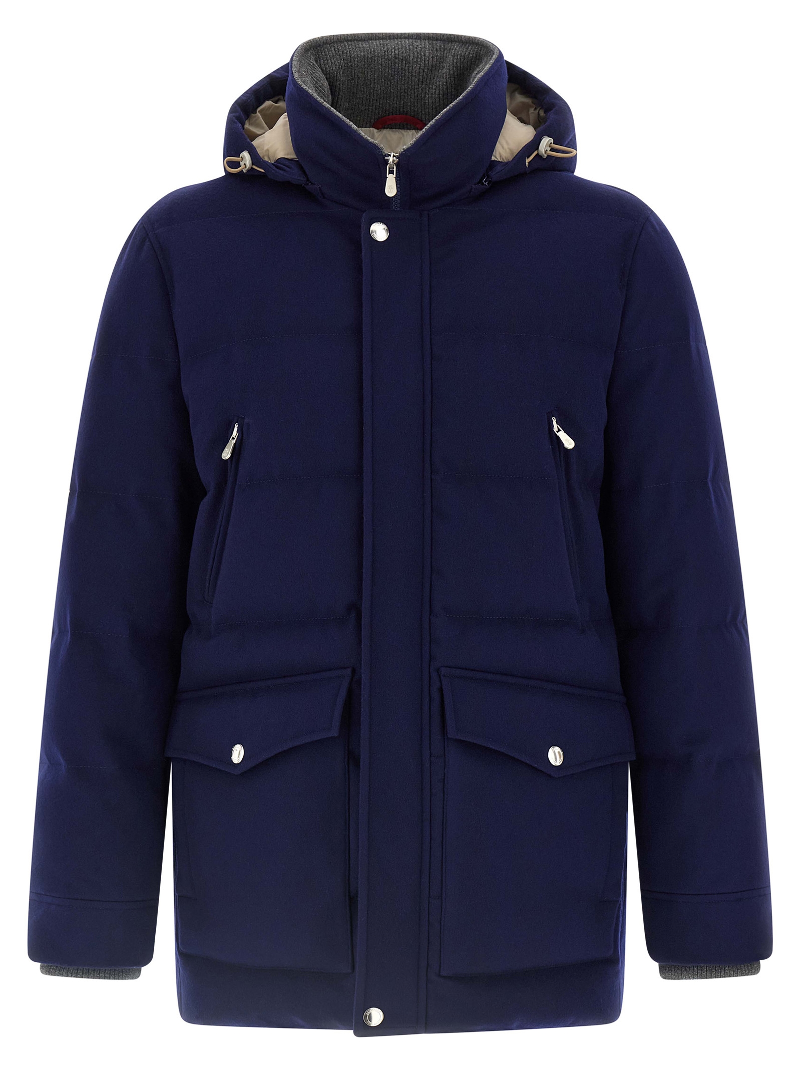 Flannel down jacket MM4701823COU71 (Brunello Cucinelli / ダウンジャケット・コート ) | Brunello Cucinelli (ブルネロ・クチネリ)