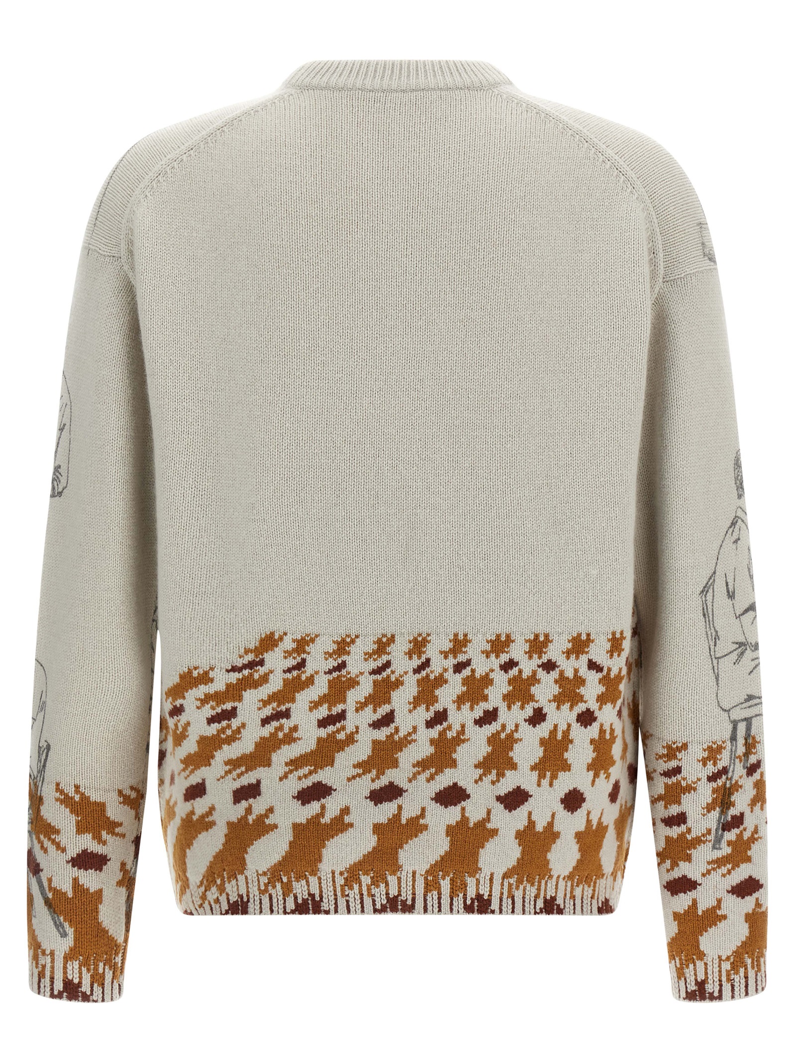 Jacquard pattern sweater KW1439YN0373943 (JW Anderson / ニット・セーター・カーディガン ) | JW Anderson (ジェイダブリュー アンダーソン)(1)