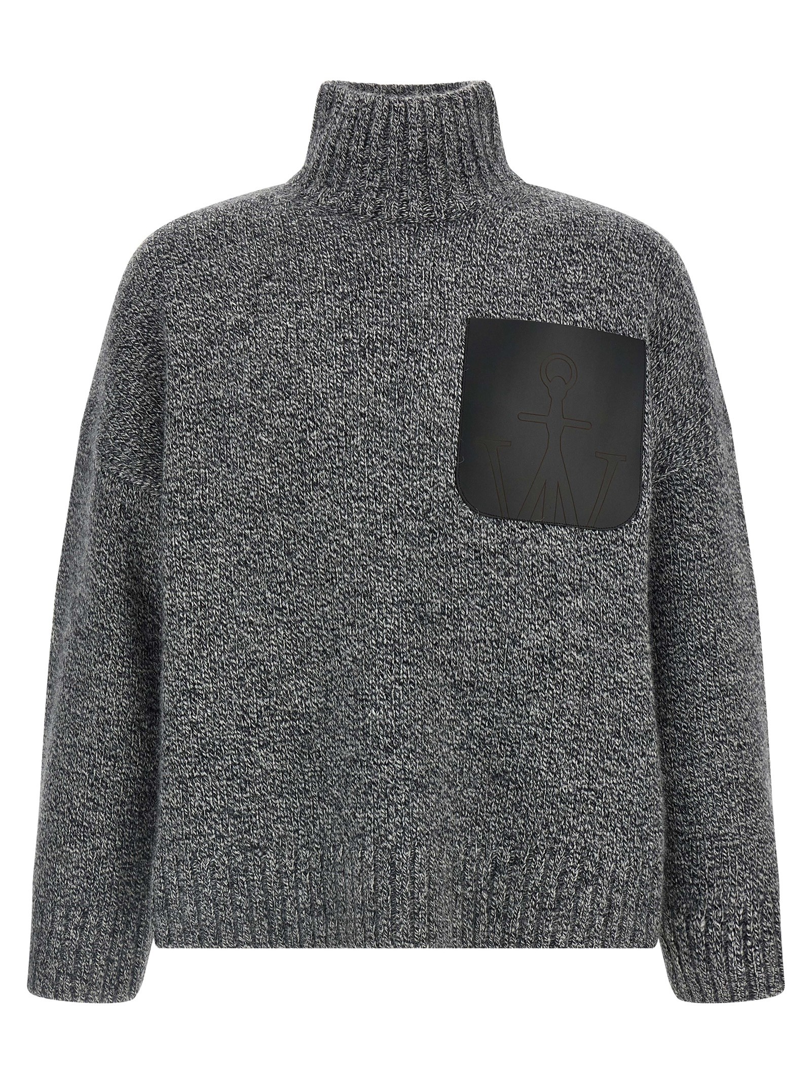 'Leather Patch Pocket' sweater KW1234YN0367929 (JW Anderson / ニット・セーター・カーディガン ) | JW Anderson (ジェイダブリュー アンダーソン)