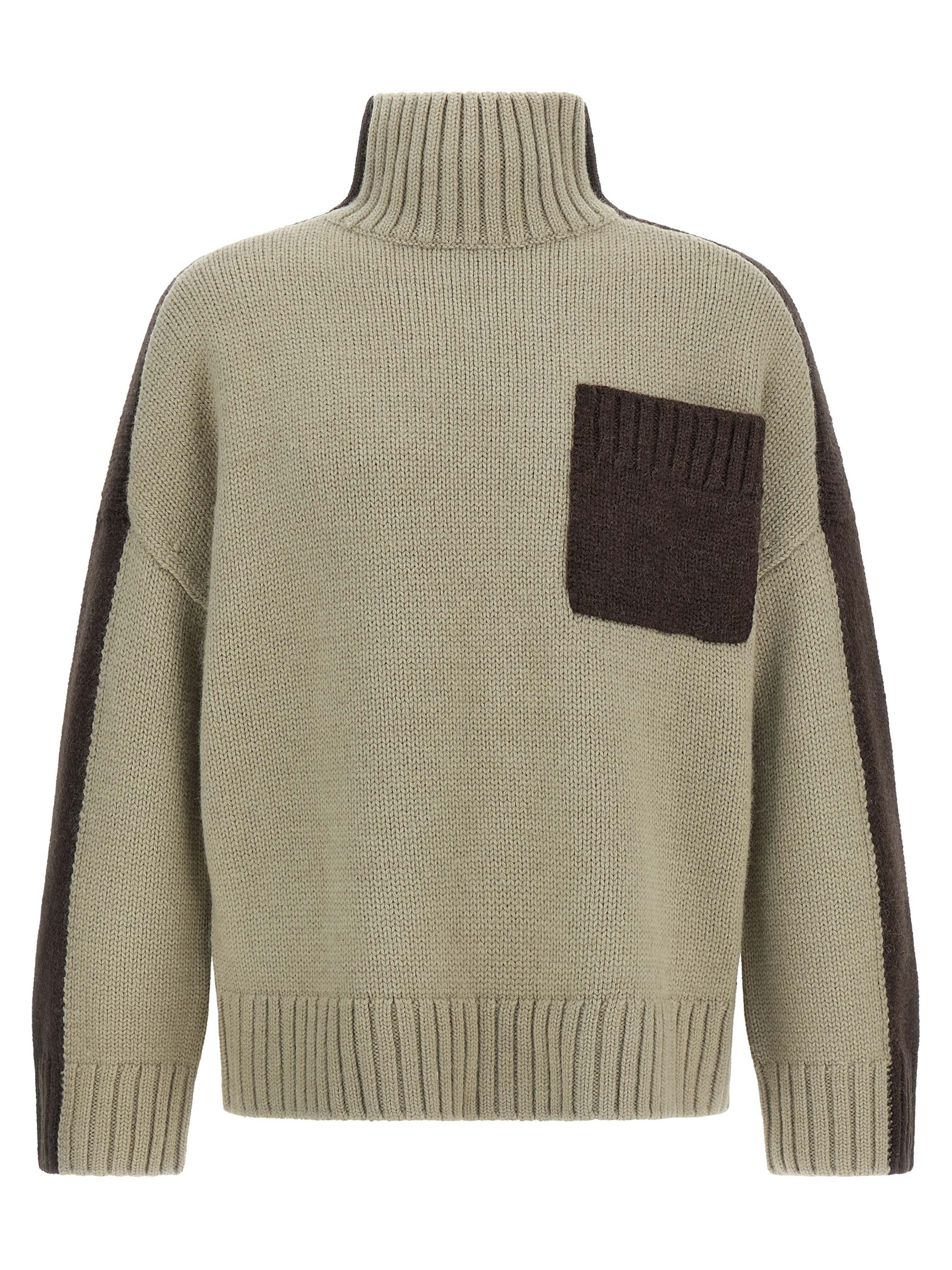 'Two Tone Patch Pocket' sweater KW1308YN0367166 (JW Anderson / ニット・セーター・カーディガン ) | JW Anderson (ジェイダブリュー アンダーソン)