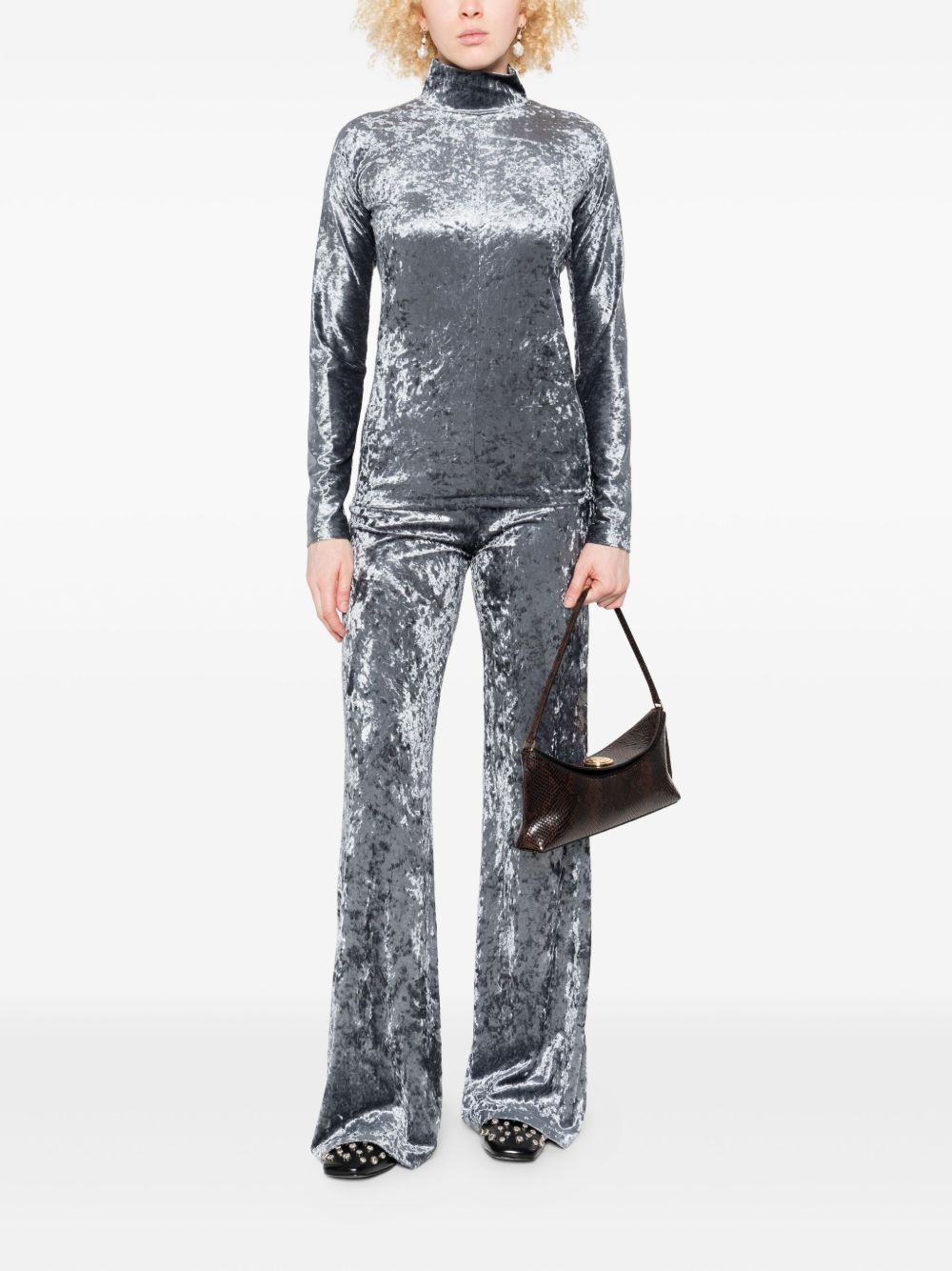 Forte Forte Sweaters Grey 14100MYTSHIRTOMBRA (forte_forte / Tシャツ・カットソー ) | forte_forte (フォルテ フォルテ)(1)