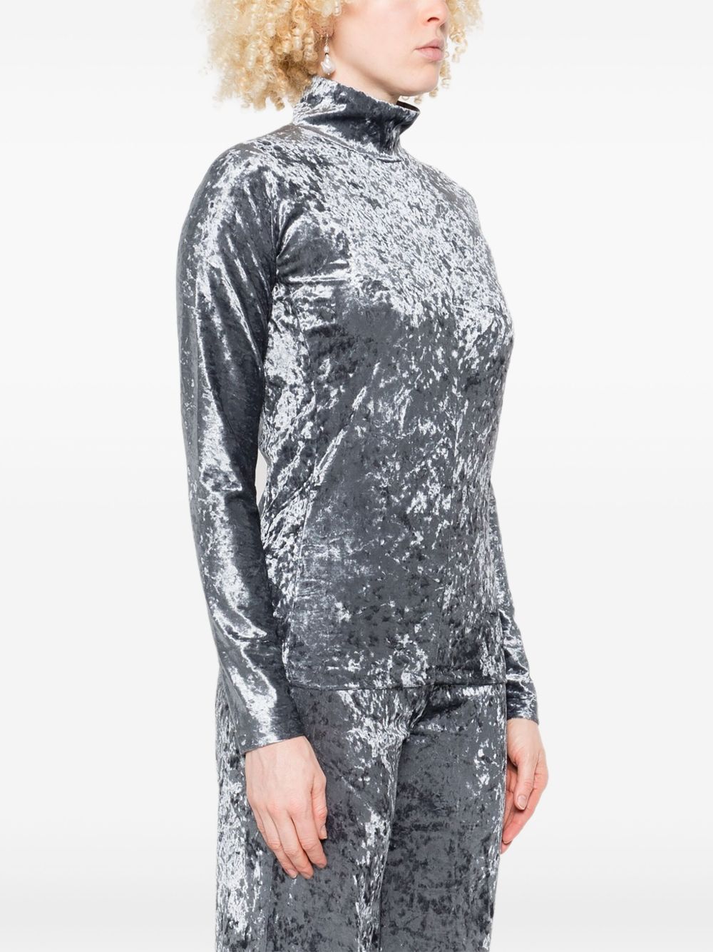 Forte Forte Sweaters Grey 14100MYTSHIRTOMBRA (forte_forte / Tシャツ・カットソー ) | forte_forte (フォルテ フォルテ)(4)