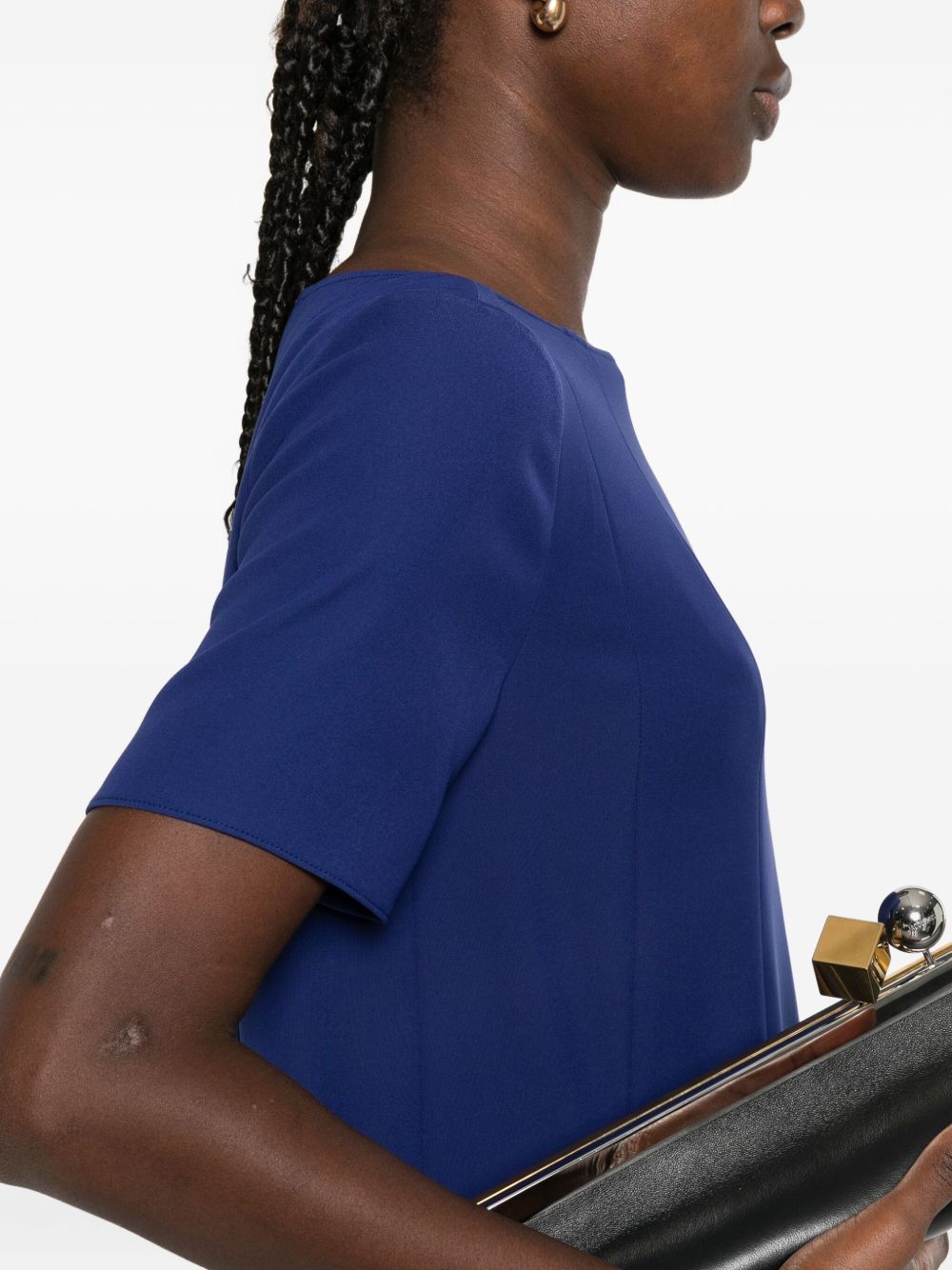 Emporio Armani Dresses Blue EW001719AF10206UB105 (EMPORIO ARMANI / ワンピース・ドレス・オールインワン ) | EMPORIO ARMANI (エンポリオ アルマーニ)(4)