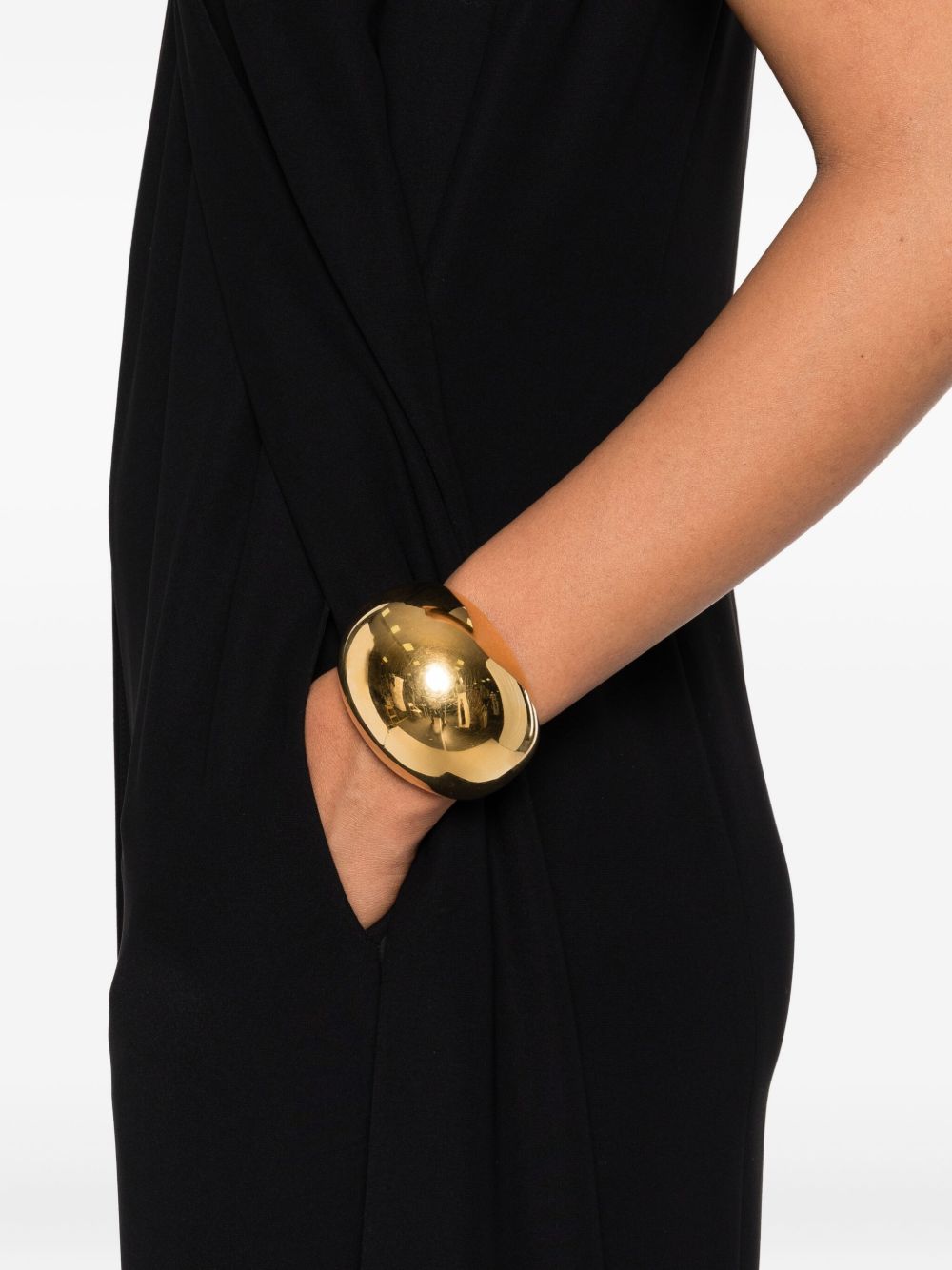 Emporio Armani Dresses Black EW002742AF10206UC001 (EMPORIO ARMANI / ワンピース・ドレス・オールインワン ) | EMPORIO ARMANI (エンポリオ アルマーニ)(3)