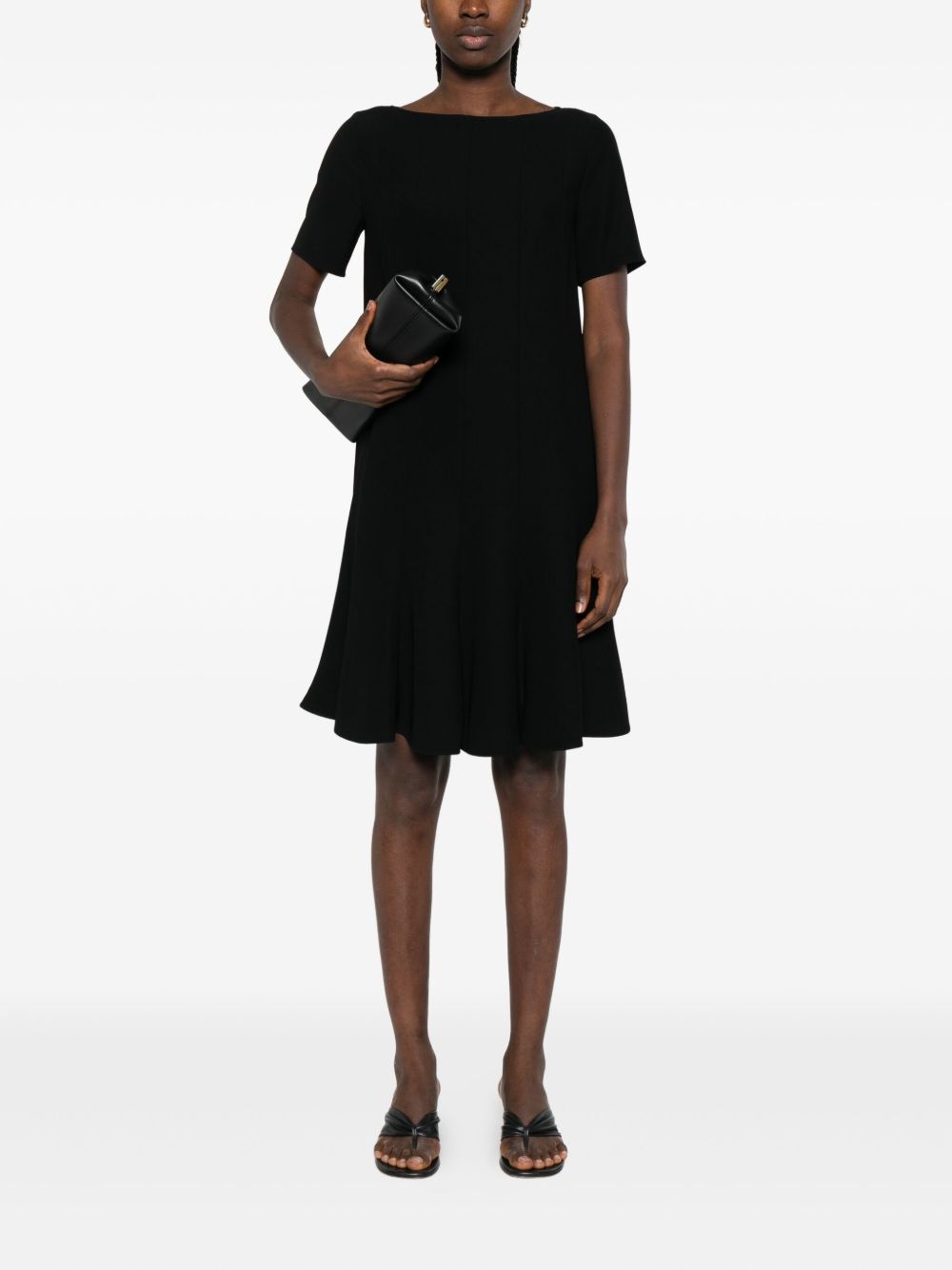 Emporio Armani Dresses Black EW001719AF10206UC001 (EMPORIO ARMANI / ワンピース・ドレス・オールインワン ) | EMPORIO ARMANI (エンポリオ アルマーニ)(2)