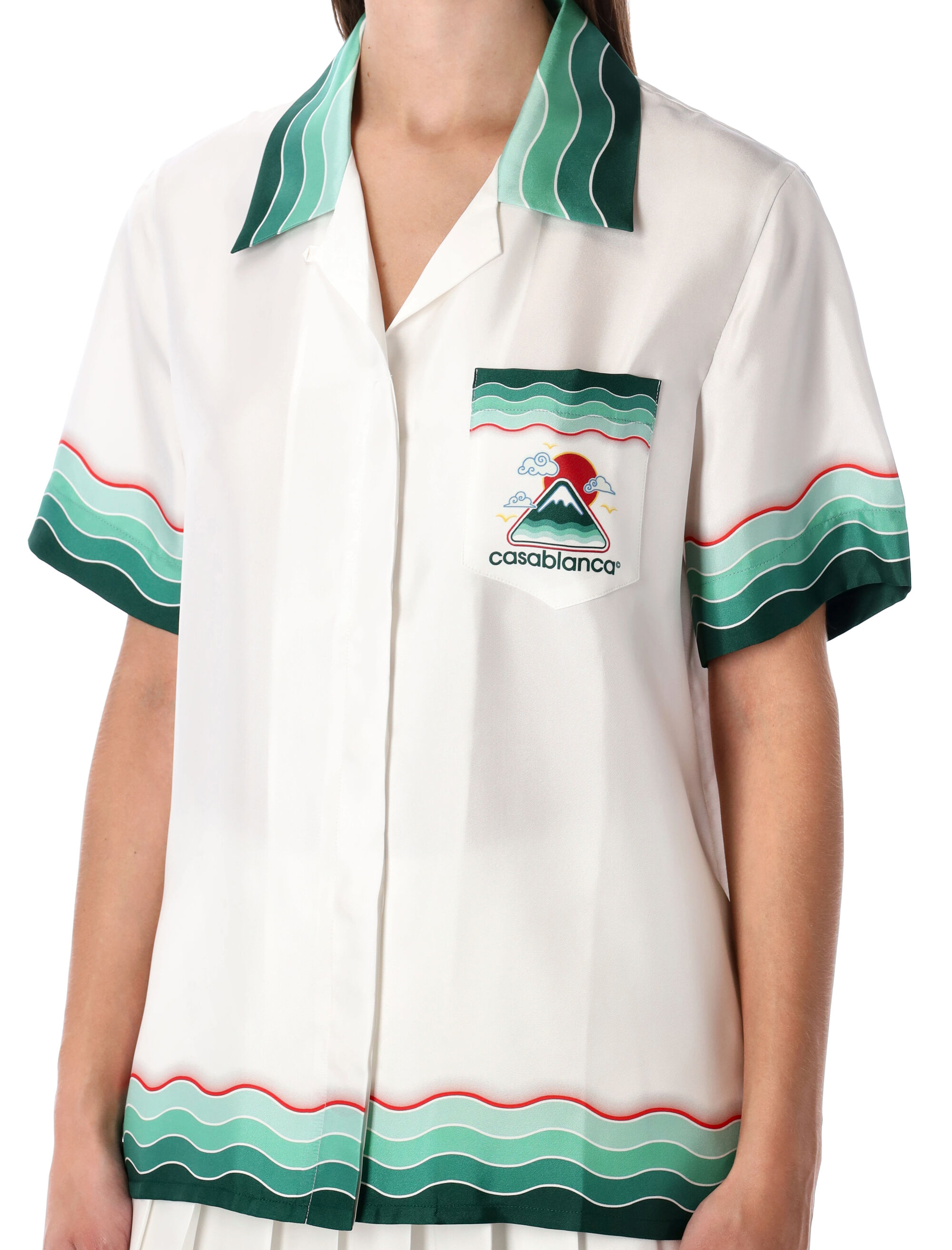 Casablanca T-shirts and Polos WPF25SH20005MONTAGNEO (Casablanca / シャツ・ブラウス ) | Casablanca (カサブランカ)(2)