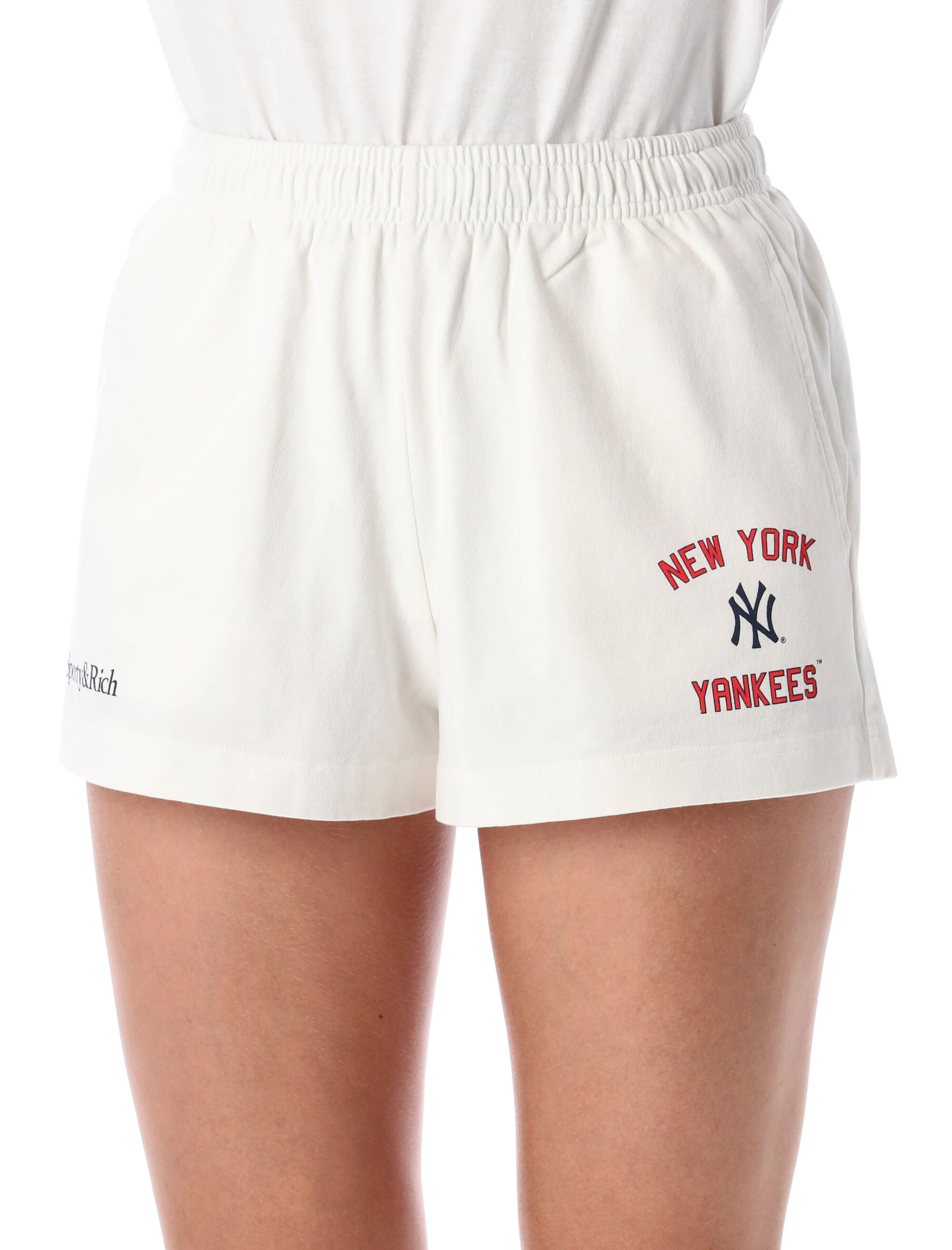 SPORTY & RICH Shorts White SH037623632WH0148 (Sporty & Rich / ショートパンツ ) | Sporty & Rich (スポーティアンドリッチ)(2)