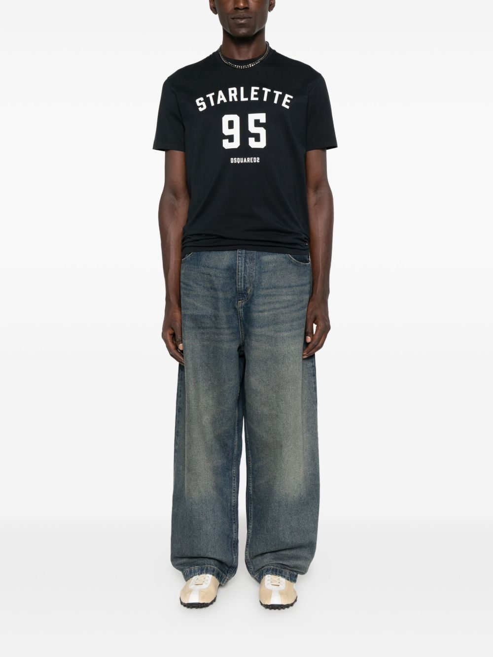 Dsquared2 T-shirts and Polos Blue S71GD1581D20035487 (Dsquared2 / Tシャツ・カットソー ) | Dsquared2 (ディースクエアード)(2)