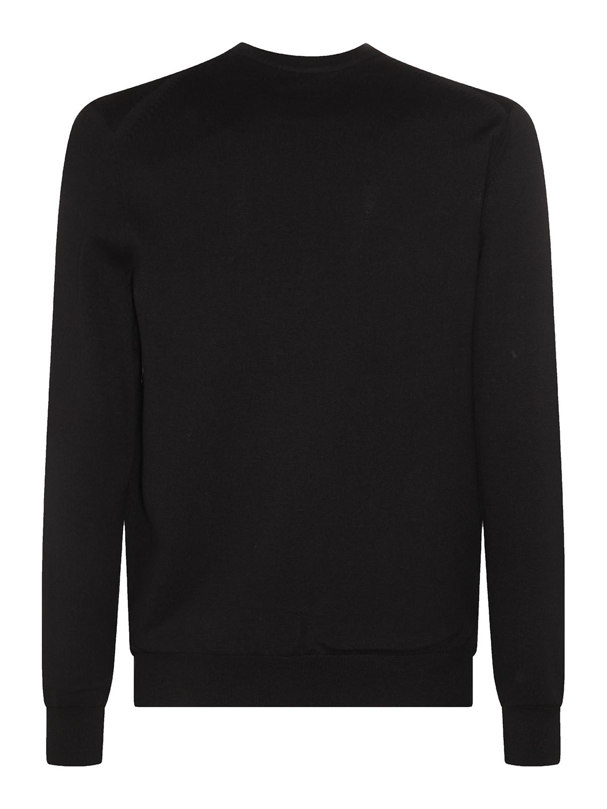 Black Cotton-Wool Blend Jumper K9601198 (FRED PERRY / ニット・セーター・カーディガン ) | FRED PERRY (フレッドペリー)(1)