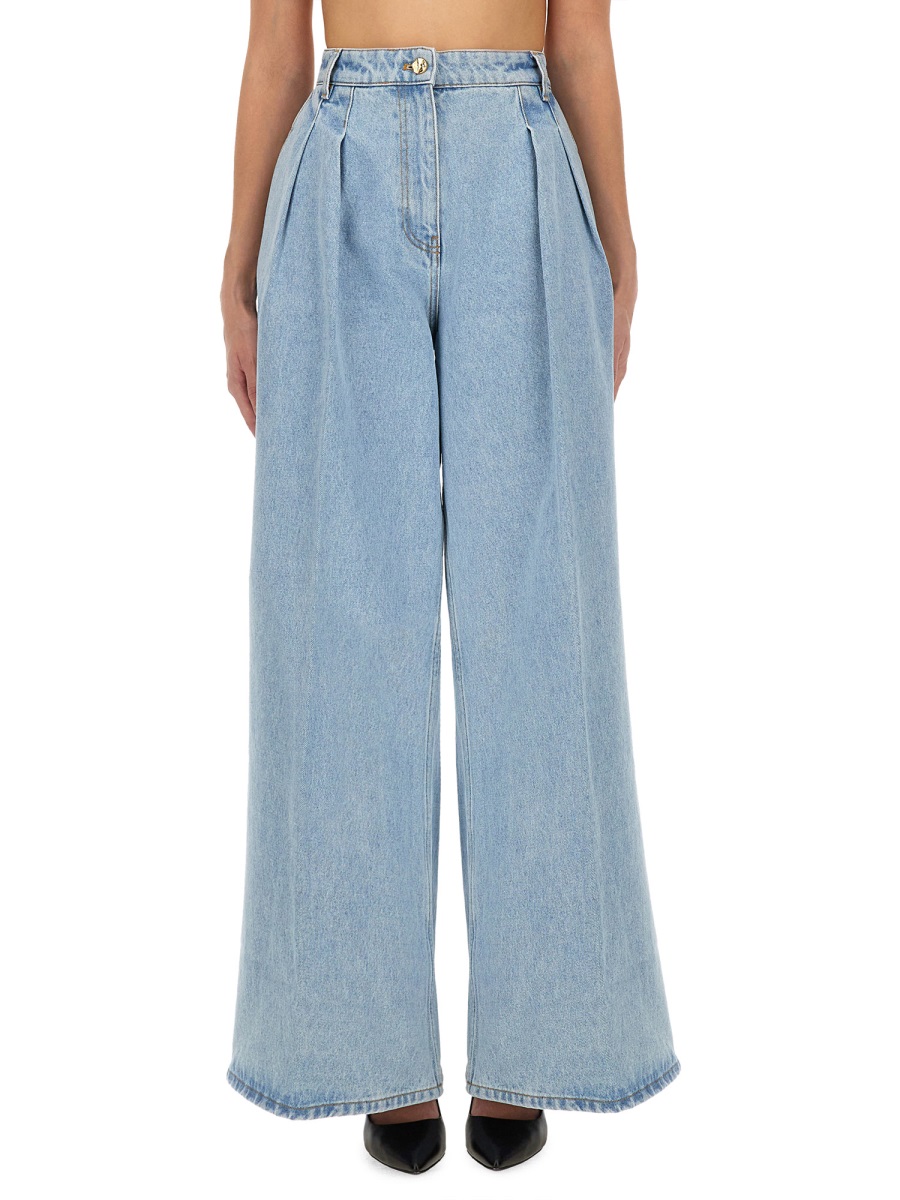 WIDE JEANS 25ADPA016CO1105U4488 (NINA RICCI / ジーンズ ) | NINA RICCI (ニナ リッチ)