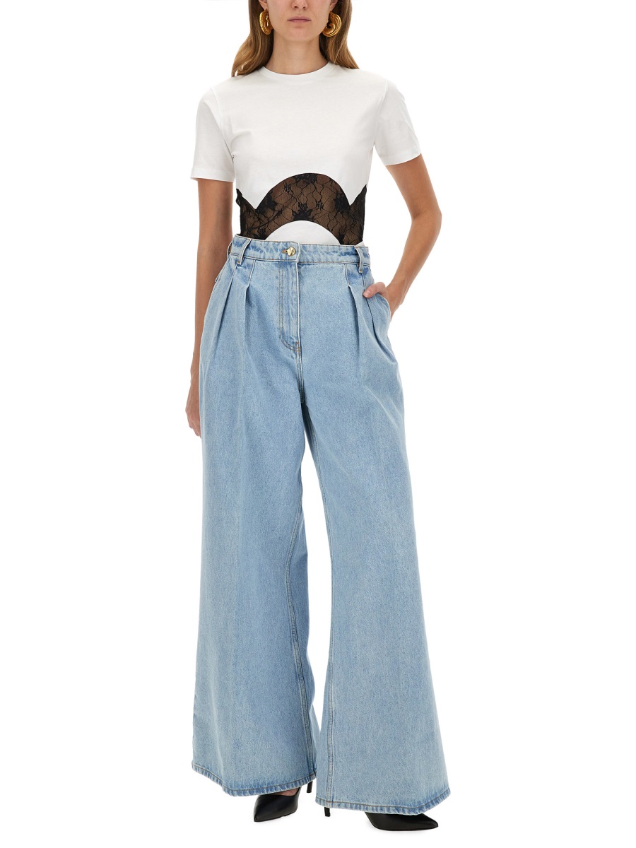 WIDE JEANS 25ADPA016CO1105U4488 (NINA RICCI / ジーンズ ) | NINA RICCI (ニナ リッチ)(1)