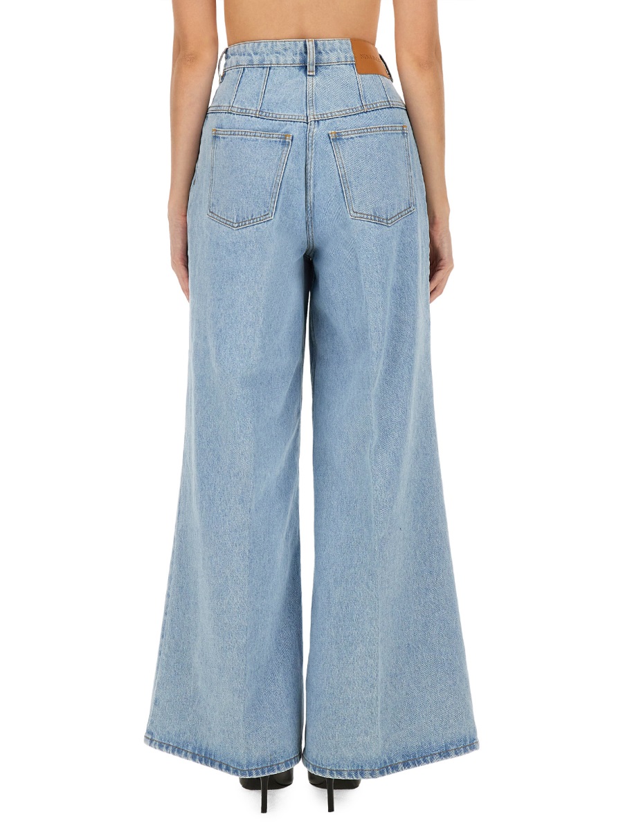 WIDE JEANS 25ADPA016CO1105U4488 (NINA RICCI / ジーンズ ) | NINA RICCI (ニナ リッチ)(2)