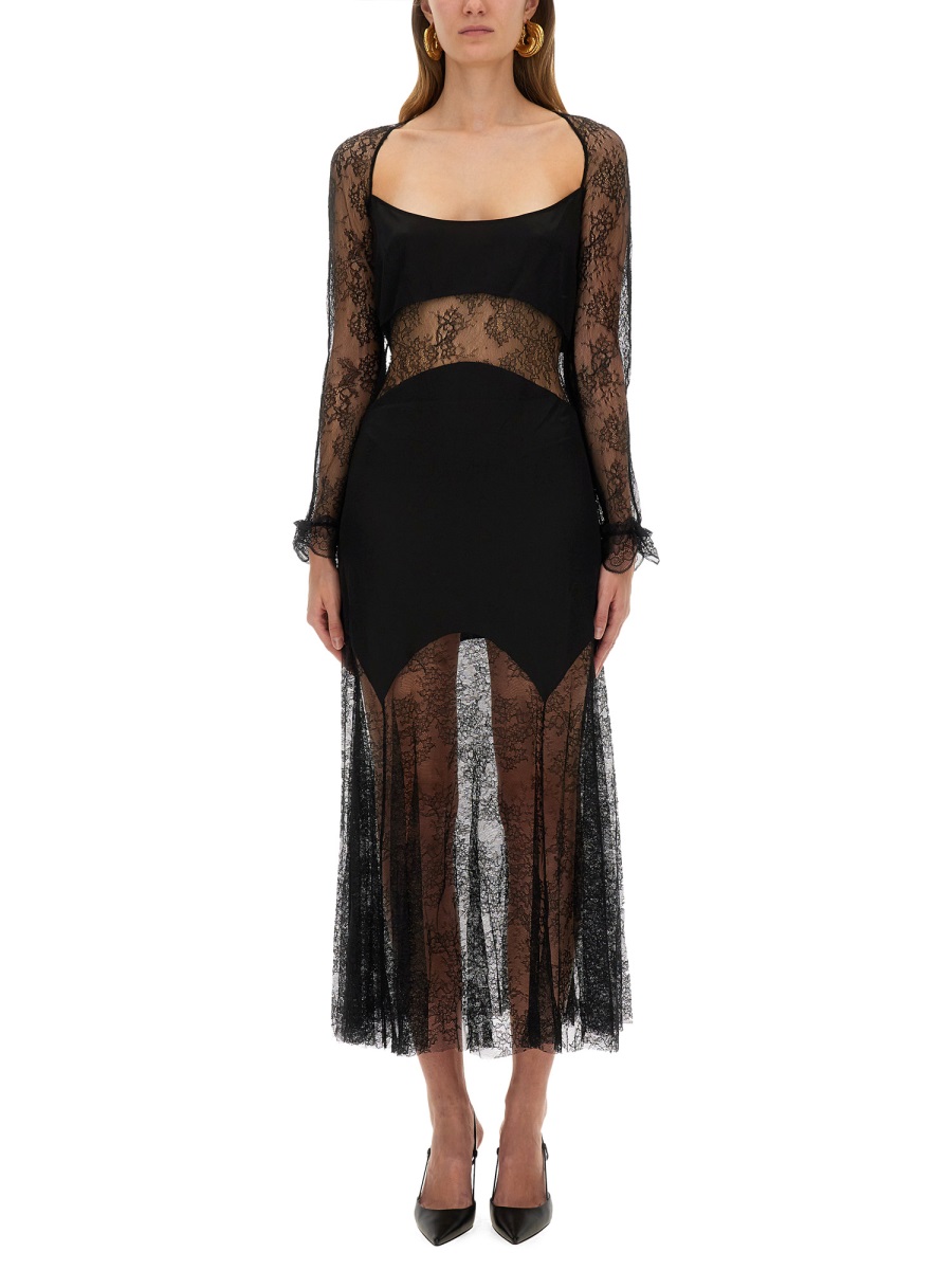 LONG LACE DRESS 25ACRO033PA0492U9000 (NINA RICCI / ワンピース・ドレス・オールインワン ) | NINA RICCI (ニナ リッチ)