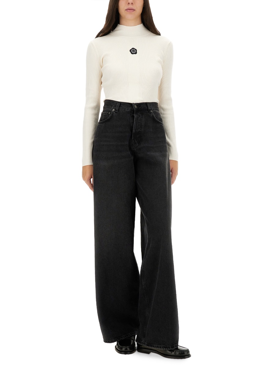 JERSEY WITH EMBROIDERY "BOKE FLOWER 2.0" FF62TO6123LG01 (KENZO / ニット・セーター・カーディガン ) | KENZO (ケンゾー)(1)