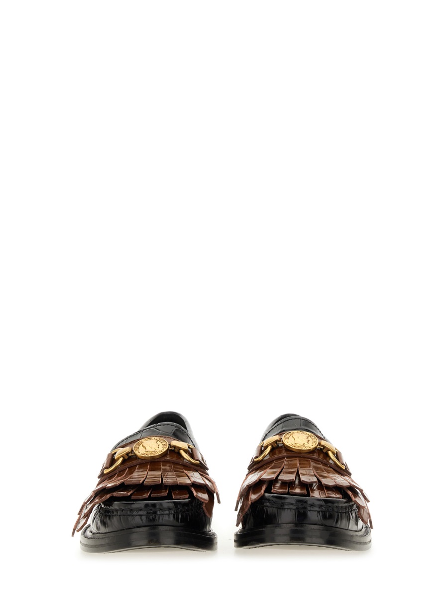 MOCCASIN WITH BANGS AND COIN MA10262C1NMN100A (MOSCHINO / ローファー ) | MOSCHINO (モスキーノ)(3)