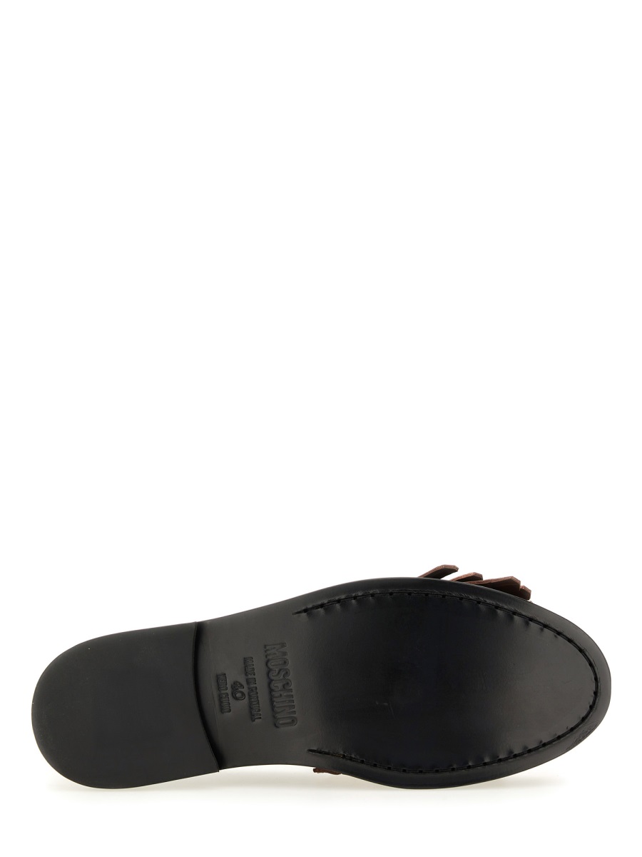 MOCCASIN WITH BANGS AND COIN MA10262C1NMN100A (MOSCHINO / ローファー ) | MOSCHINO (モスキーノ)(4)