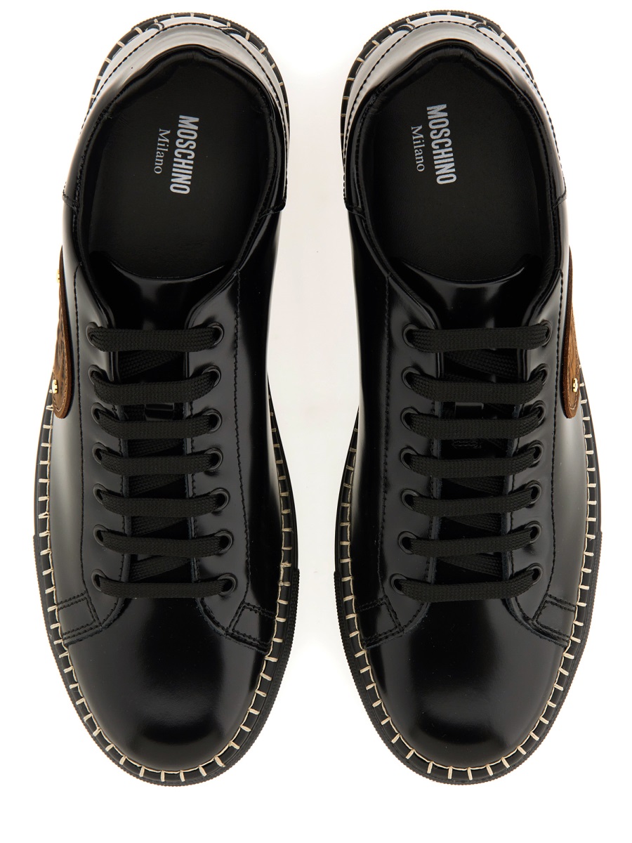 LEATHER SNEAKER MB15032G0NGB5000 (MOSCHINO / スニーカー ) | MOSCHINO (モスキーノ)(5)