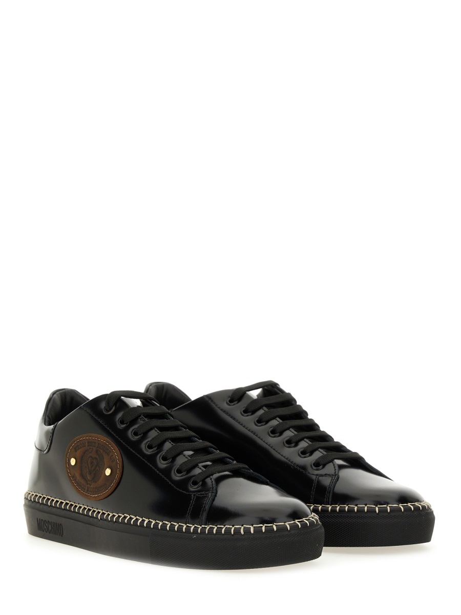 LEATHER SNEAKER MB15032G0NGB5000 (MOSCHINO / スニーカー ) | MOSCHINO (モスキーノ)(1)