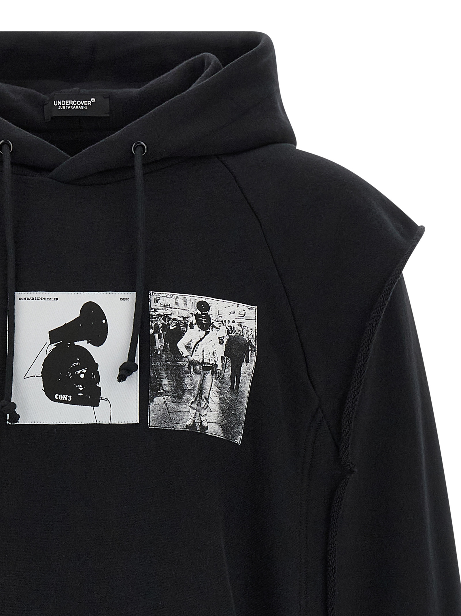 'UC2E4803-2' hoodie UC2E4803BLACK (UNDERCOVER / スウェット・フーディー ) | UNDERCOVER (アンダーカバー)(2)