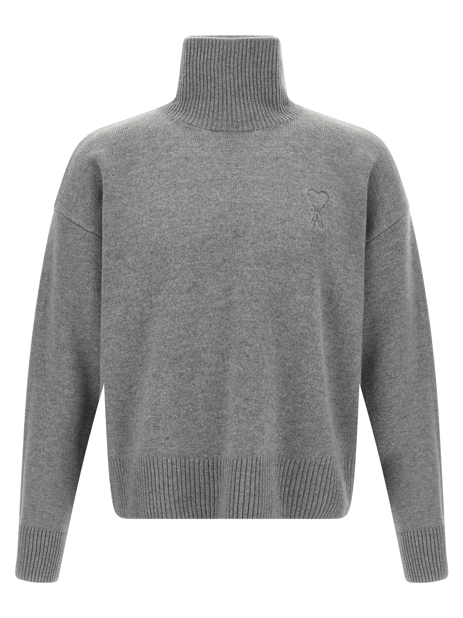 Puff logo sweater UKS821KN0071050 (AMI Paris / ニット・セーター・カーディガン ) | AMI Paris (アミパリス)