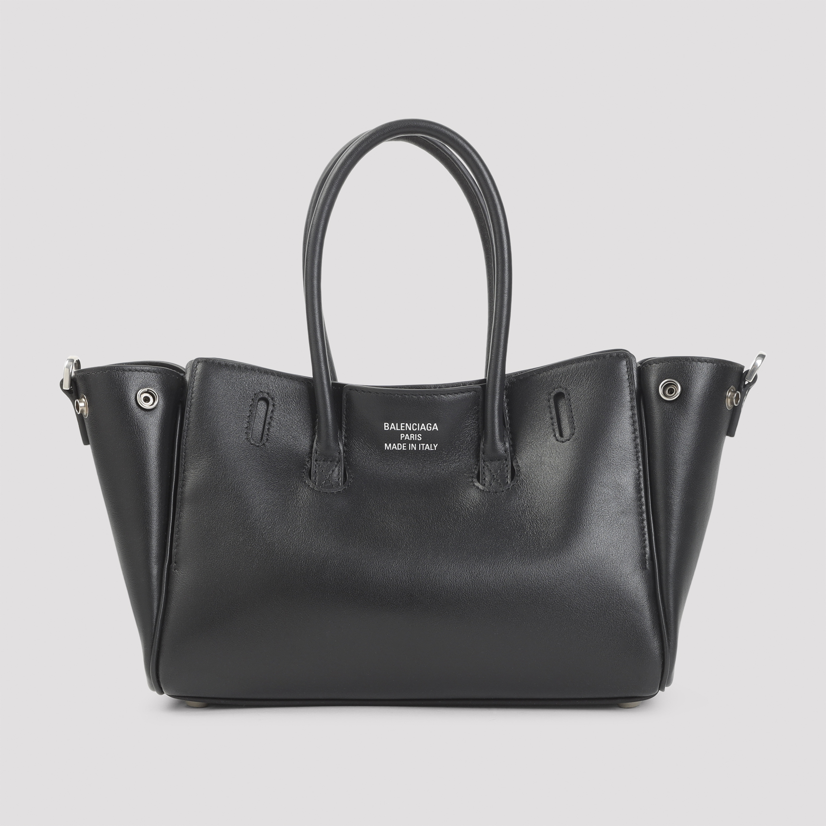 Black leather Carry All Bel Air shopping bag 8357322ABAW1000 (Balenciaga / ハンドバッグ・ショルダーバッグ ) | Balenciaga (バレンシアガ)(2)