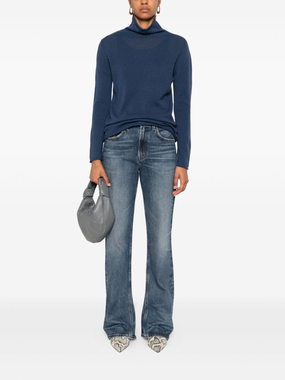 BEYOU Sweaters Clear Blue CD4047482 (BE YOU / ニット・セーター・カーディガン ) | BE YOU (ビー ユー)(4)