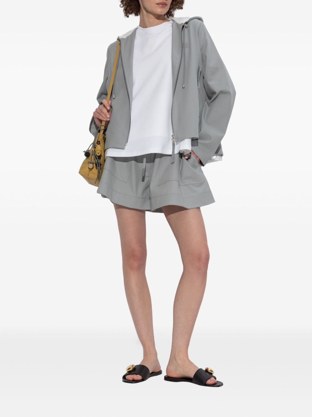Loewe Coats Light Grey S359Y02XEG1130 (LOEWE / カジュアルジャケット ) | LOEWE (ロエベ)(2)