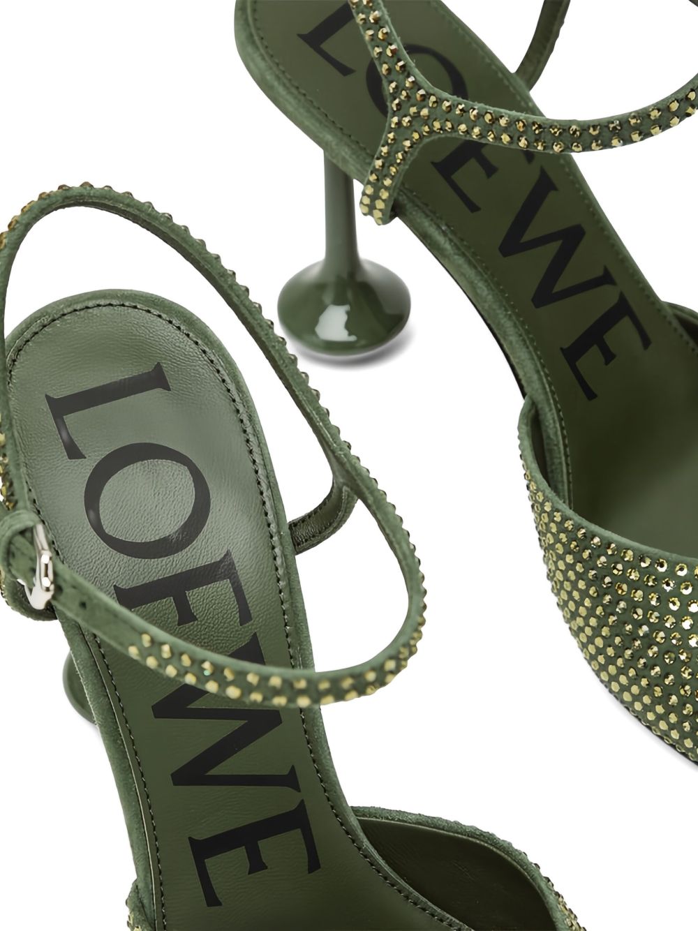 Loewe With Heel Green LLSTS01X254430 (LOEWE / パンプス・ハイヒール ) | LOEWE (ロエベ)(4)