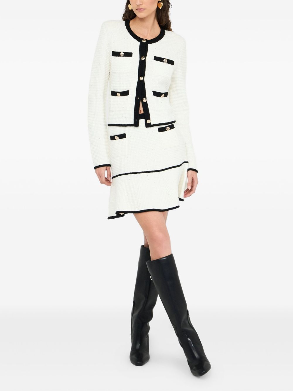 LIU JO BLACK Skirts CF5133MS18F03A21 (LIU•JO / スカート ) | LIU•JO (リュー・ジョー)(2)