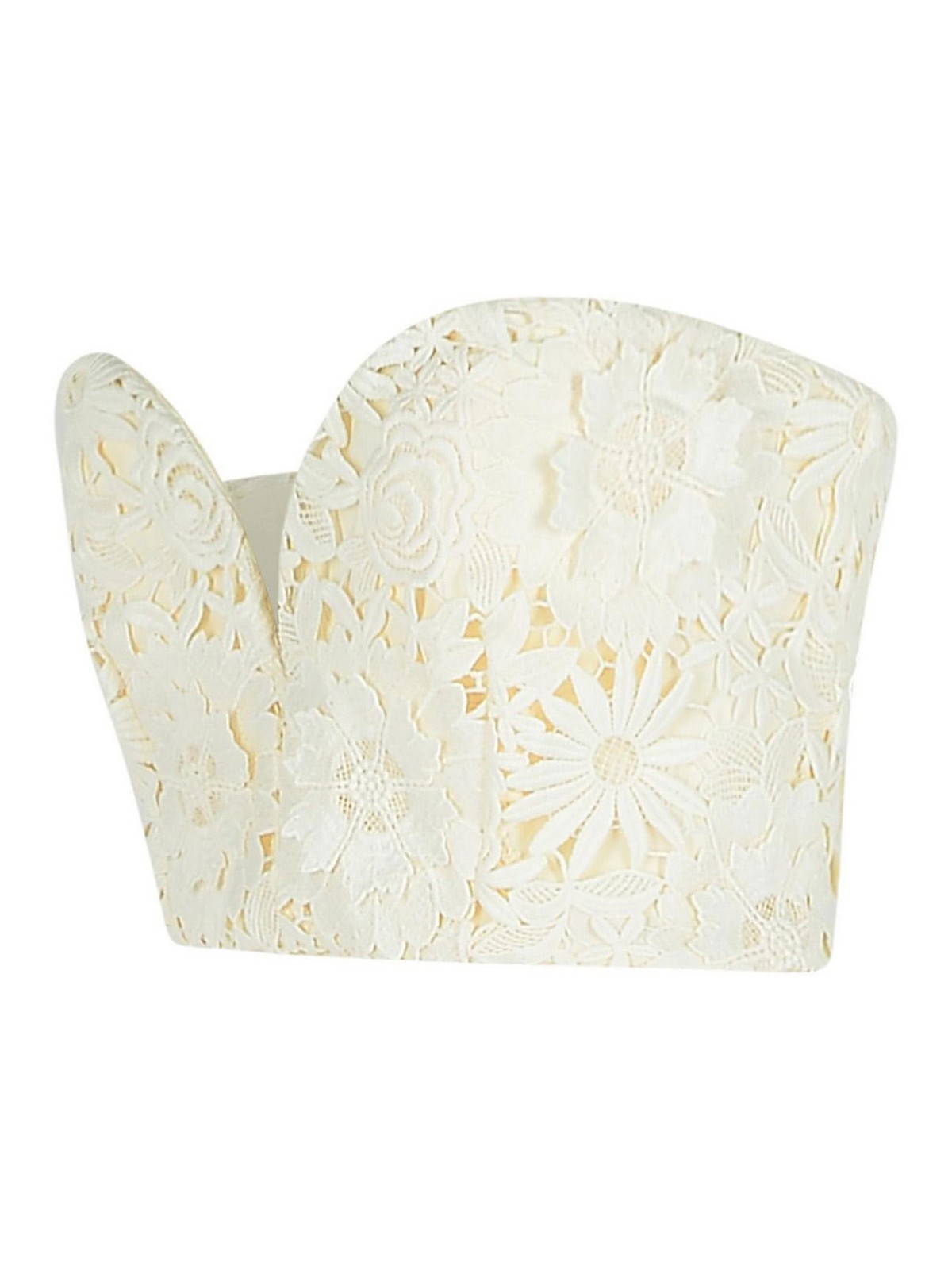 3D White Polyester Corset 113778857857 (ROTATE / タンクトップ・キャミソール ) | ROTATE (ロテート)(2)