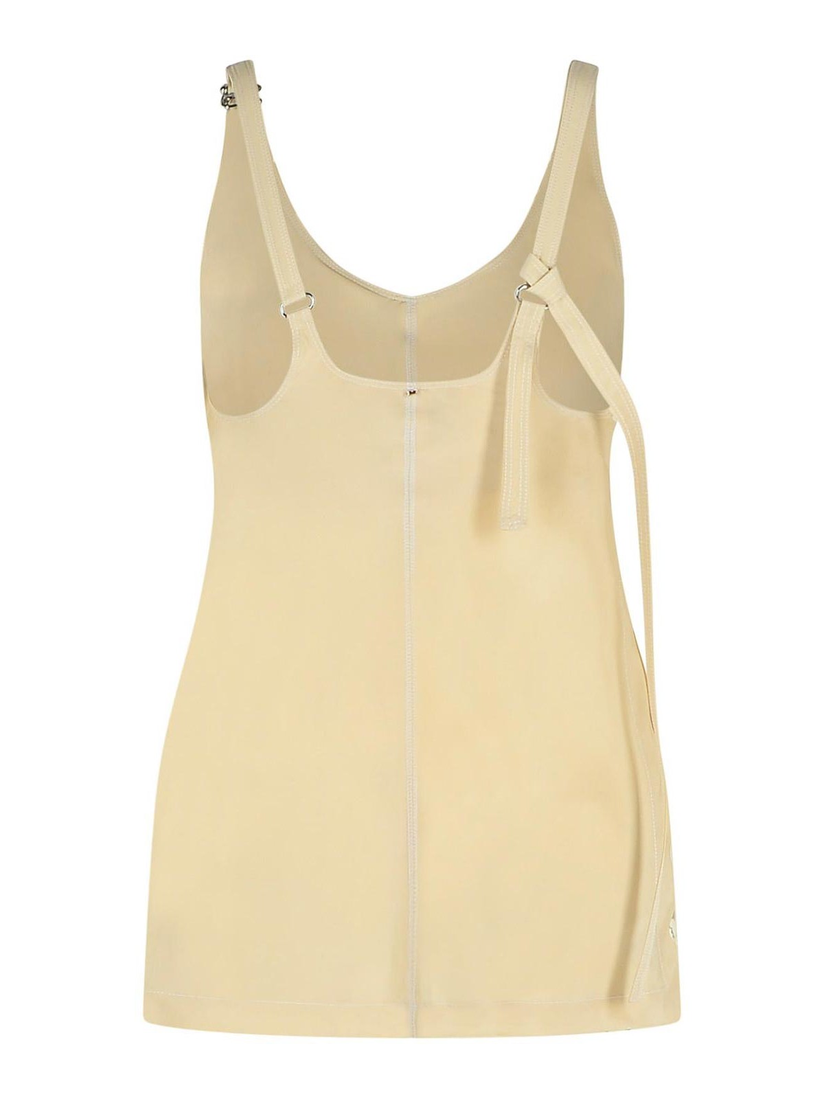 Waser Beige Viscose Tank Top 2512161032600001 (Sportmax / タンクトップ・キャミソール ) | Sportmax (スポーツマックス)(1)