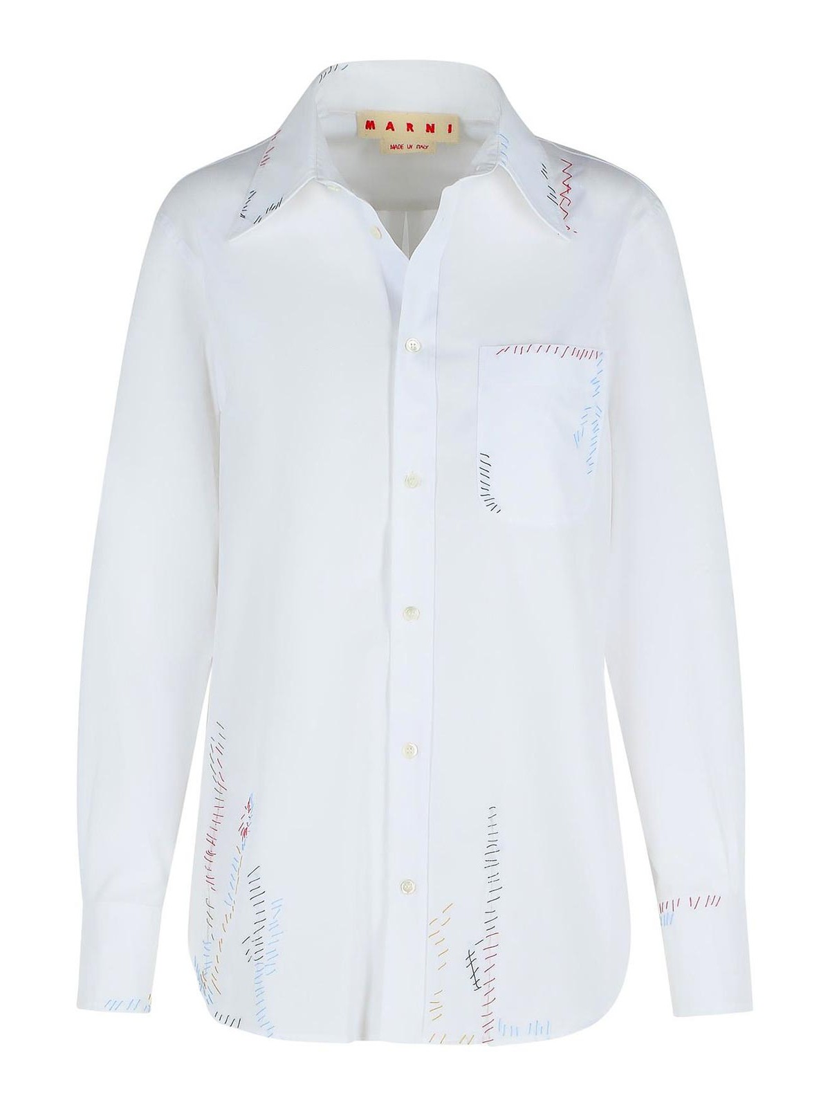 White Cotton Shirt CAMA0103S9TCY6700W01 (Marni / シャツ・ブラウス ) | Marni (マルニ)