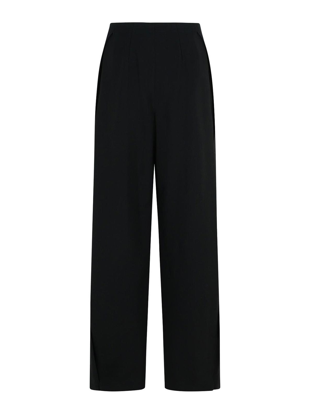 Adelchi Black Viscose Pants 2512131013600003 (Sportmax / パンツ ) | Sportmax (スポーツマックス)(1)
