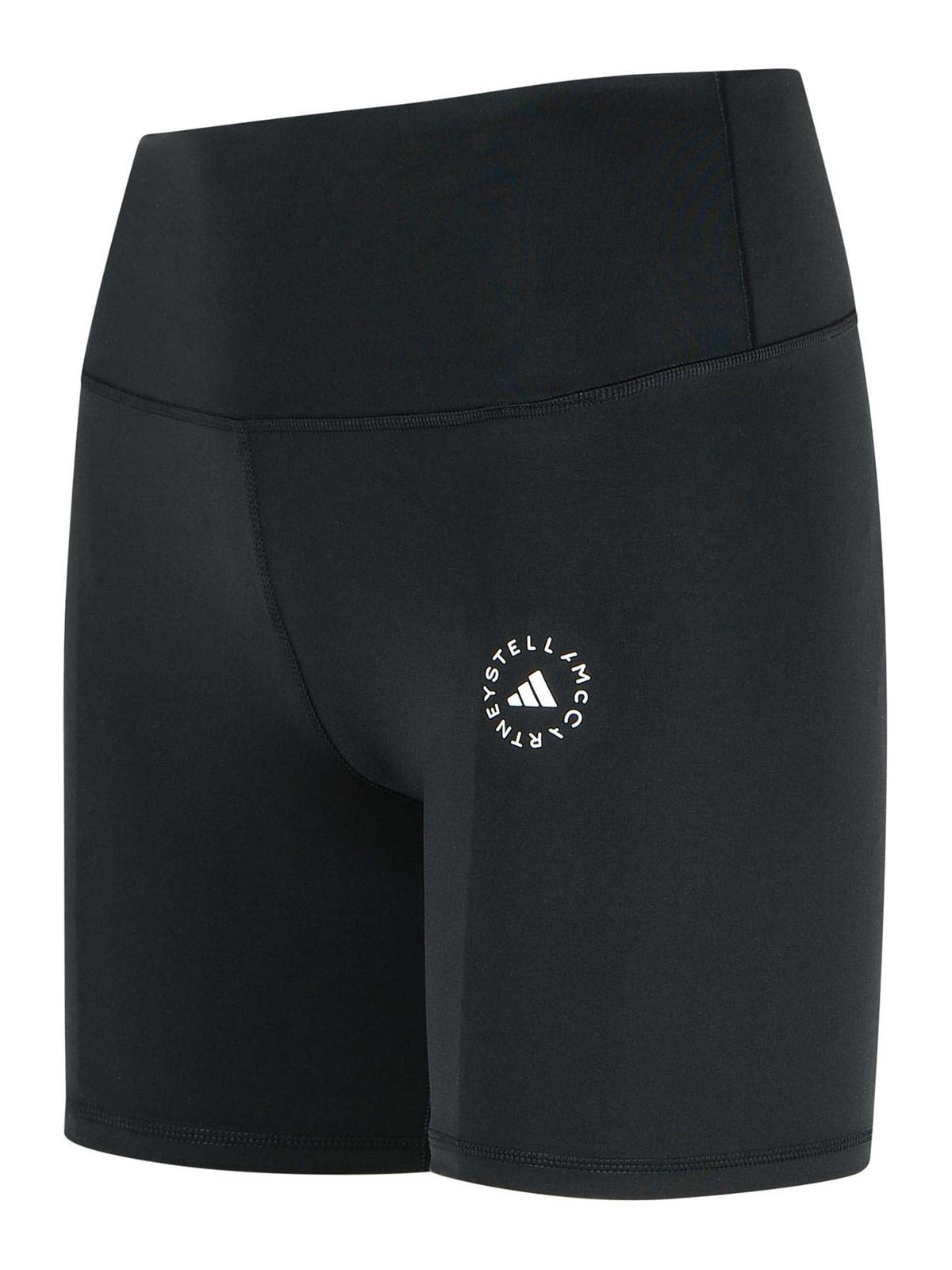 Black Polyester Blend Training Shorts KA0632 (adidas by Stella McCartney / ショートパンツ ) | adidas by Stella McCartney (アディダス バイ ステラ マッカートニー)(2)